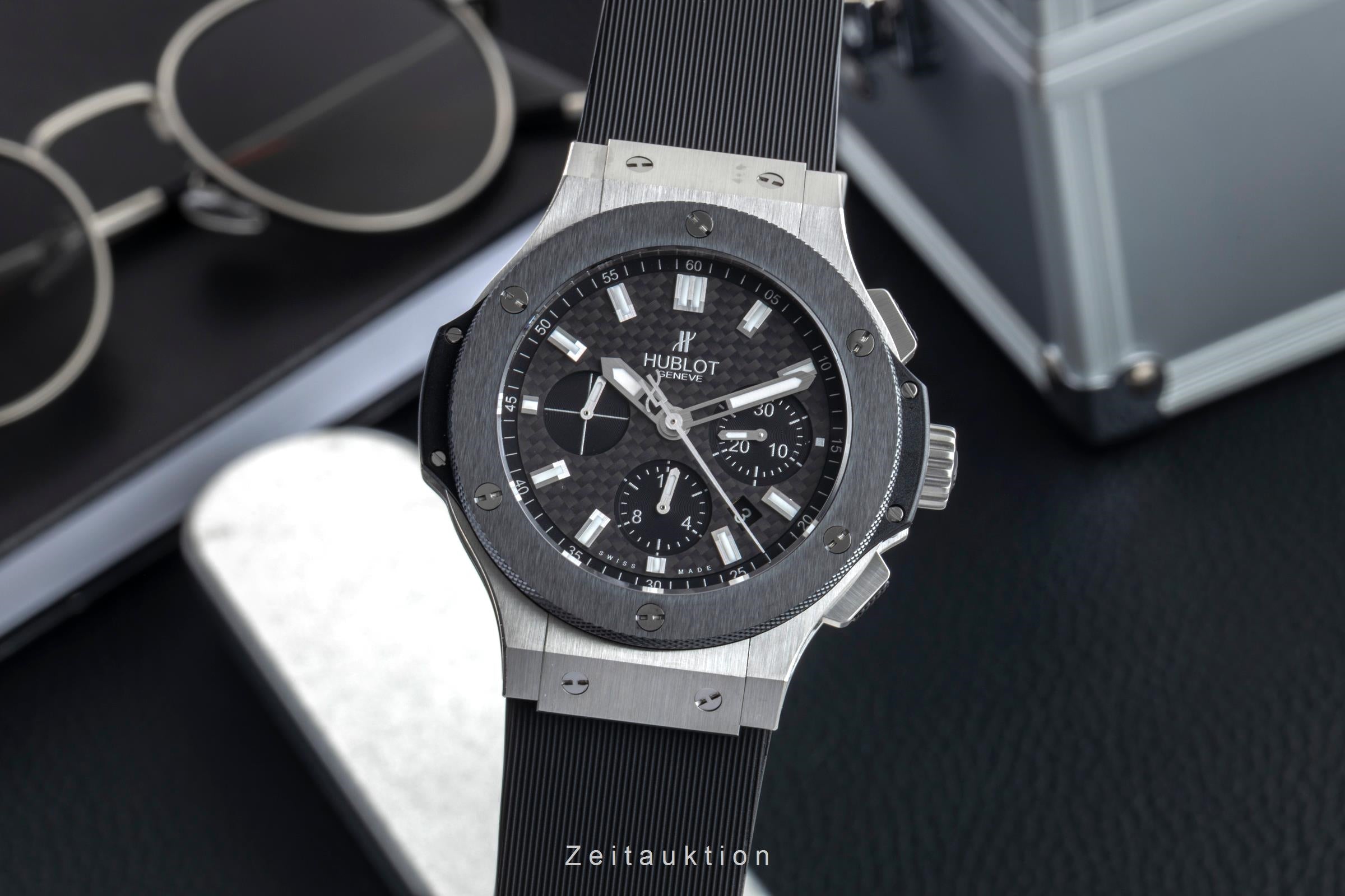 Hublot Big Bang chronograph ceramic / steel automatic men's watch 301.SM.1770.RX  [2601722]