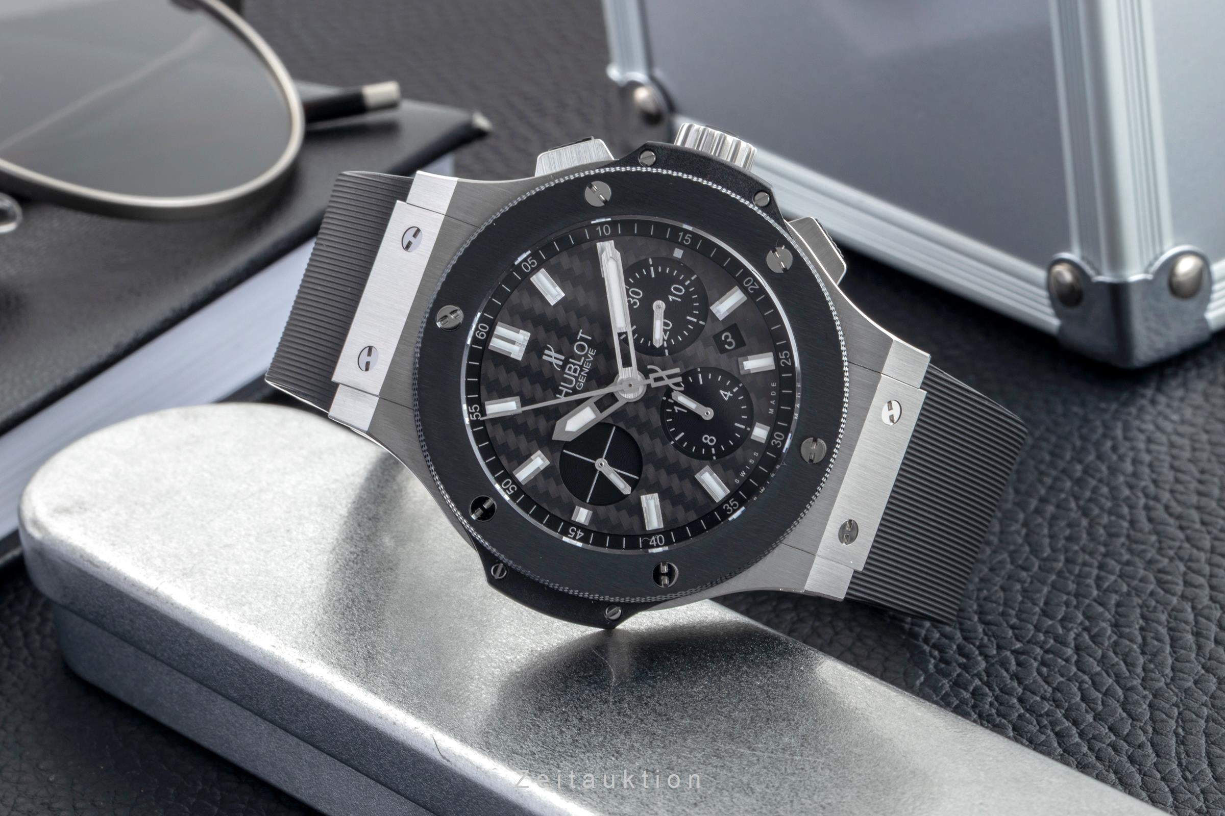 Hublot Big Bang chronograph ceramic / steel automatic men's watch 301.SM.1770.RX  [2601722]