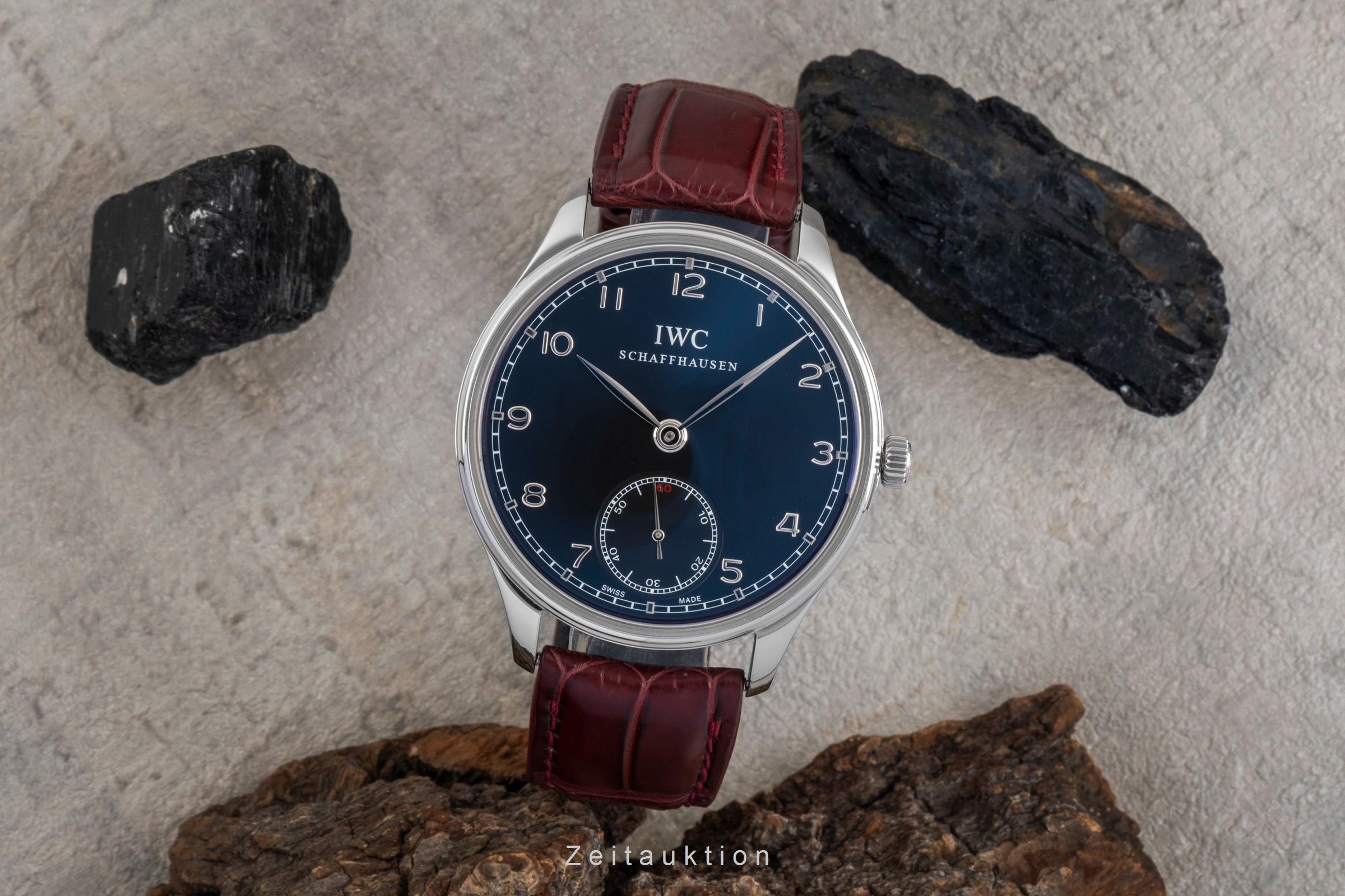 IWC Portugieser acero cuerda manual reloj para caballeros IW545407  [2601724]