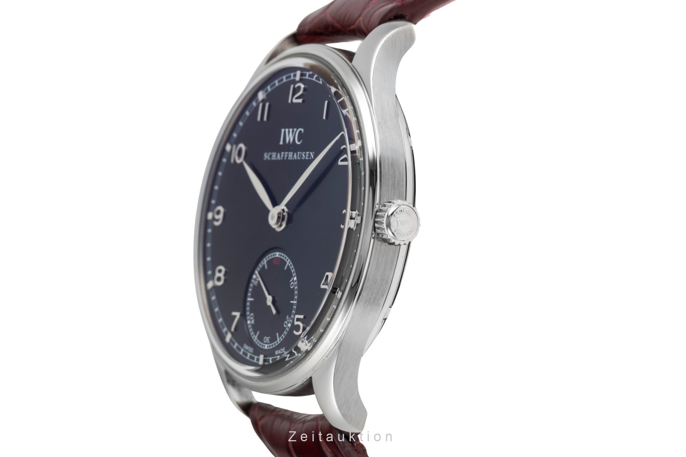 IWC Portugieser acero cuerda manual reloj para caballeros IW545407  [2601724]