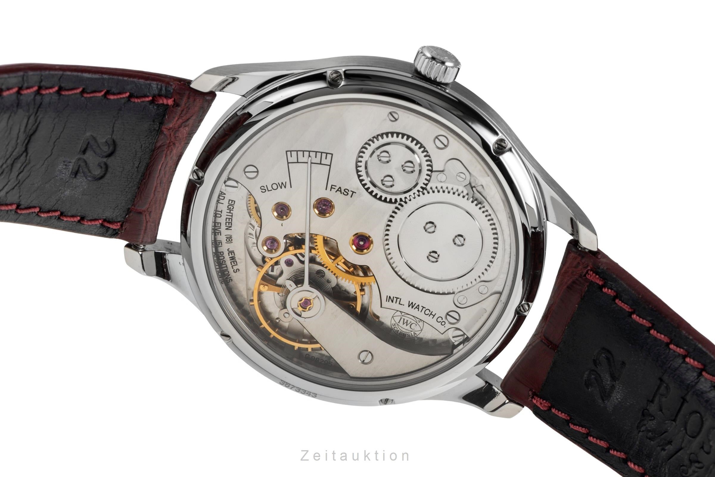 IWC Portugieser acero cuerda manual reloj para caballeros IW545407  [2601724]