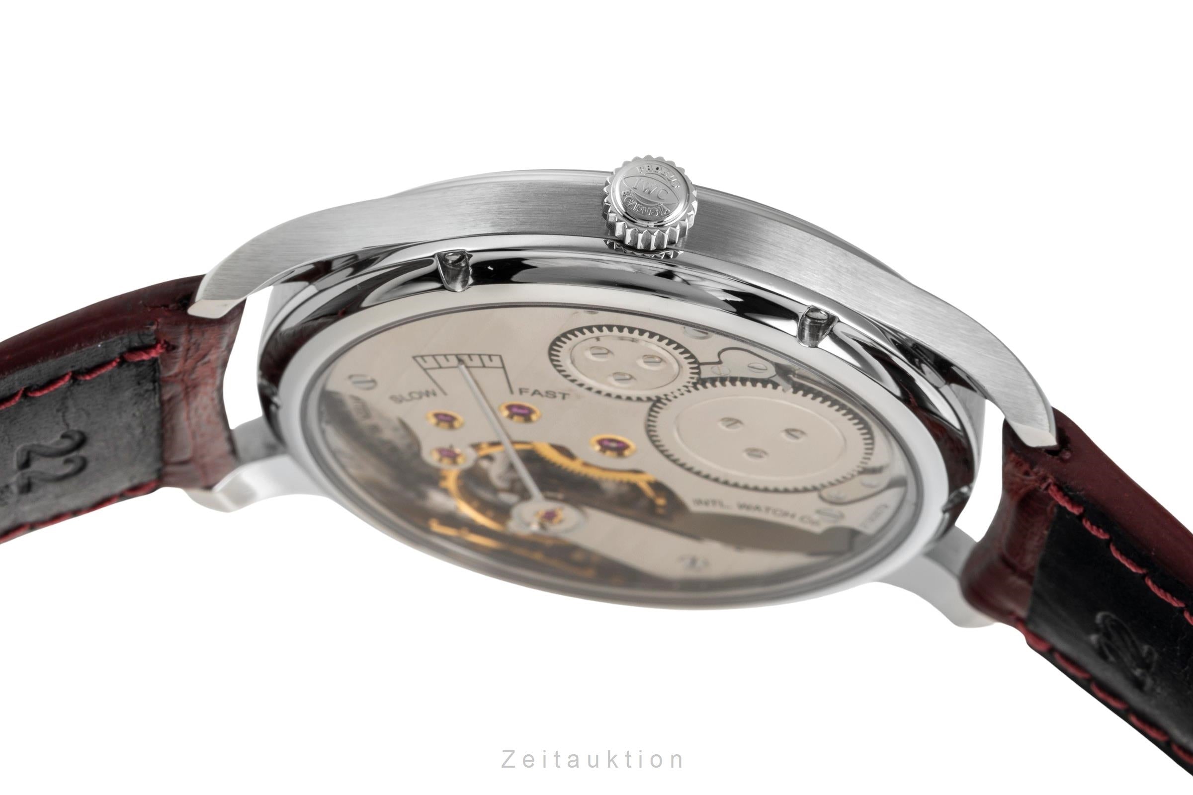 IWC Portugieser acero cuerda manual reloj para caballeros IW545407  [2601724]