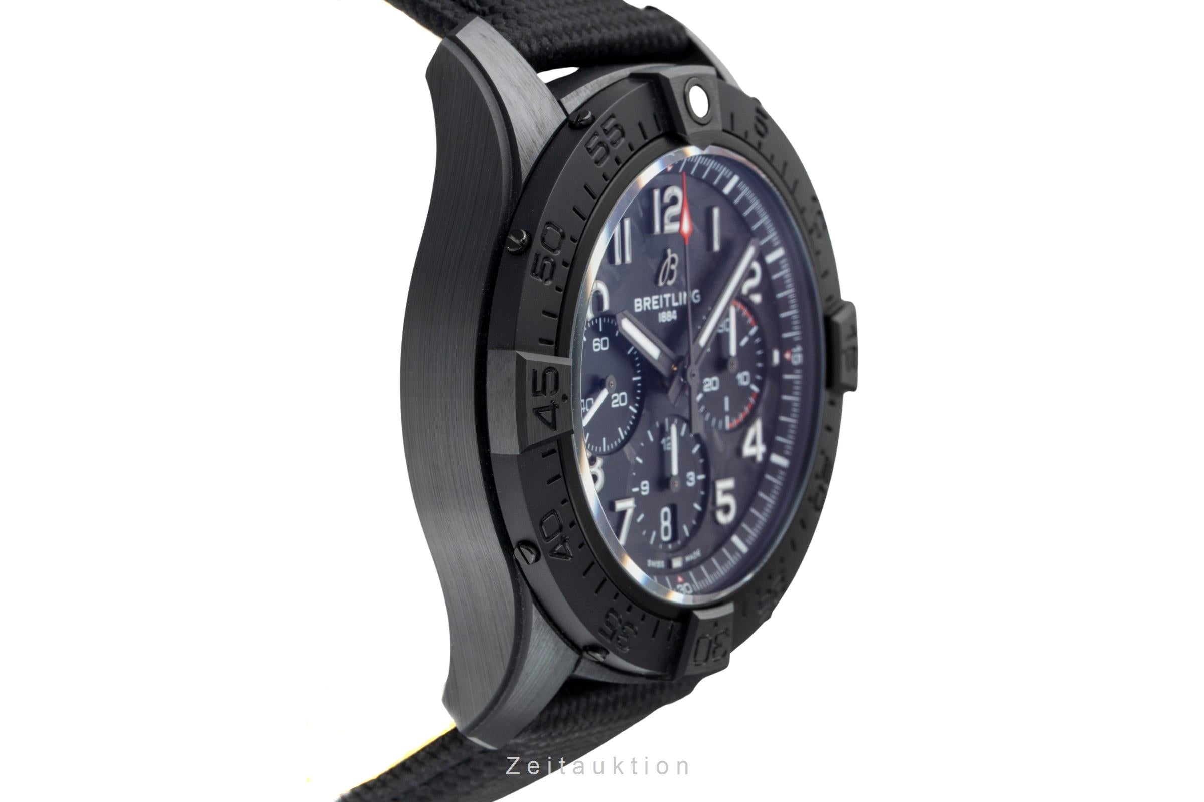 Breitling Avenger chronograph ceramic / titanium automatic men's watch SB0147 LP: 9600EUR  [2601727]