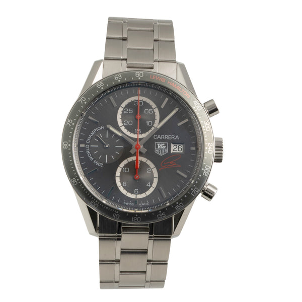 Tag Heuer Carrera cronógrafo acero automático reloj para caballeros CV201M.BA0794 Limited  [2601732]