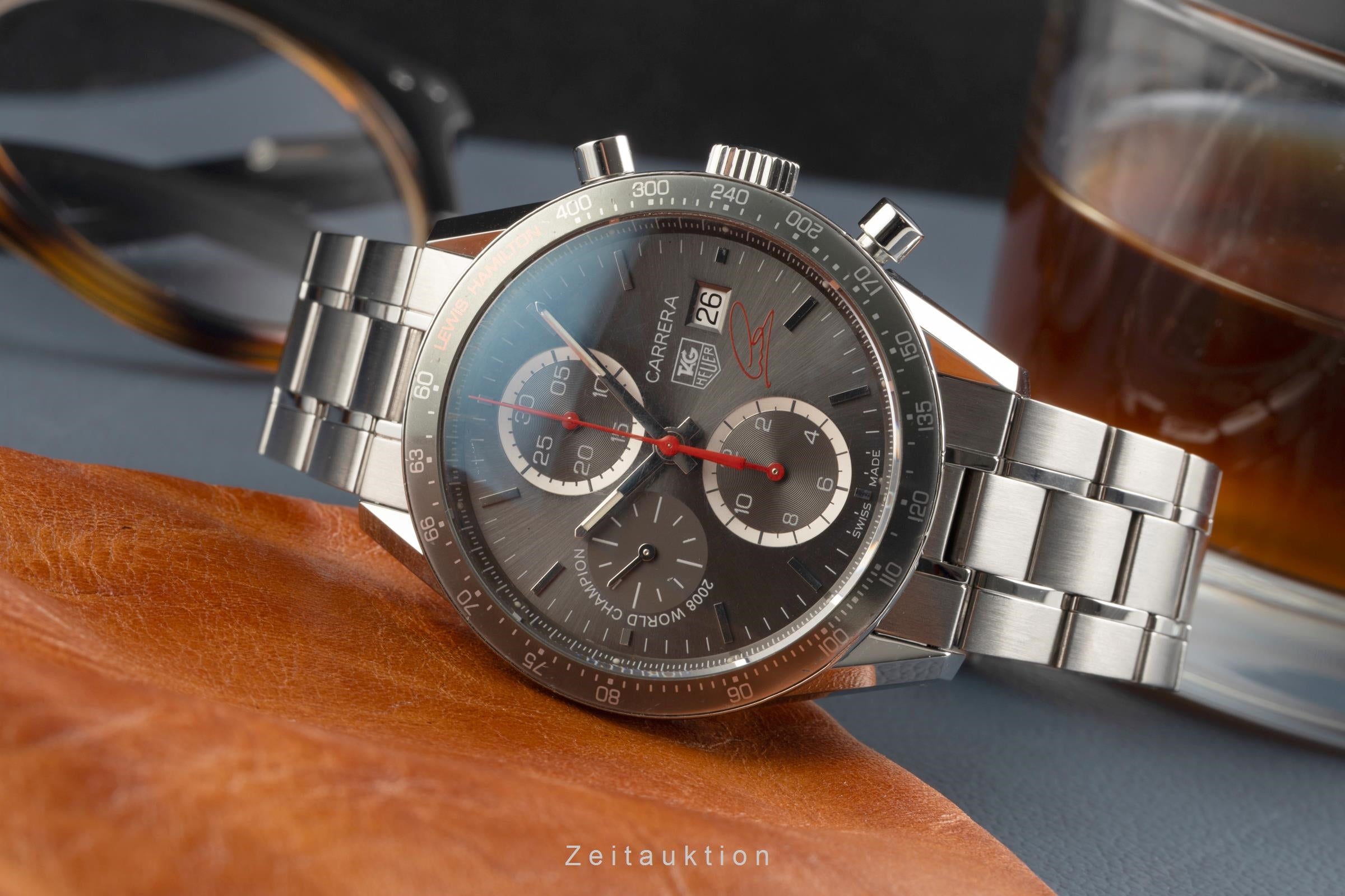 Tag Heuer Carrera cronógrafo acero automático reloj para caballeros CV201M.BA0794 Limited  [2601732]