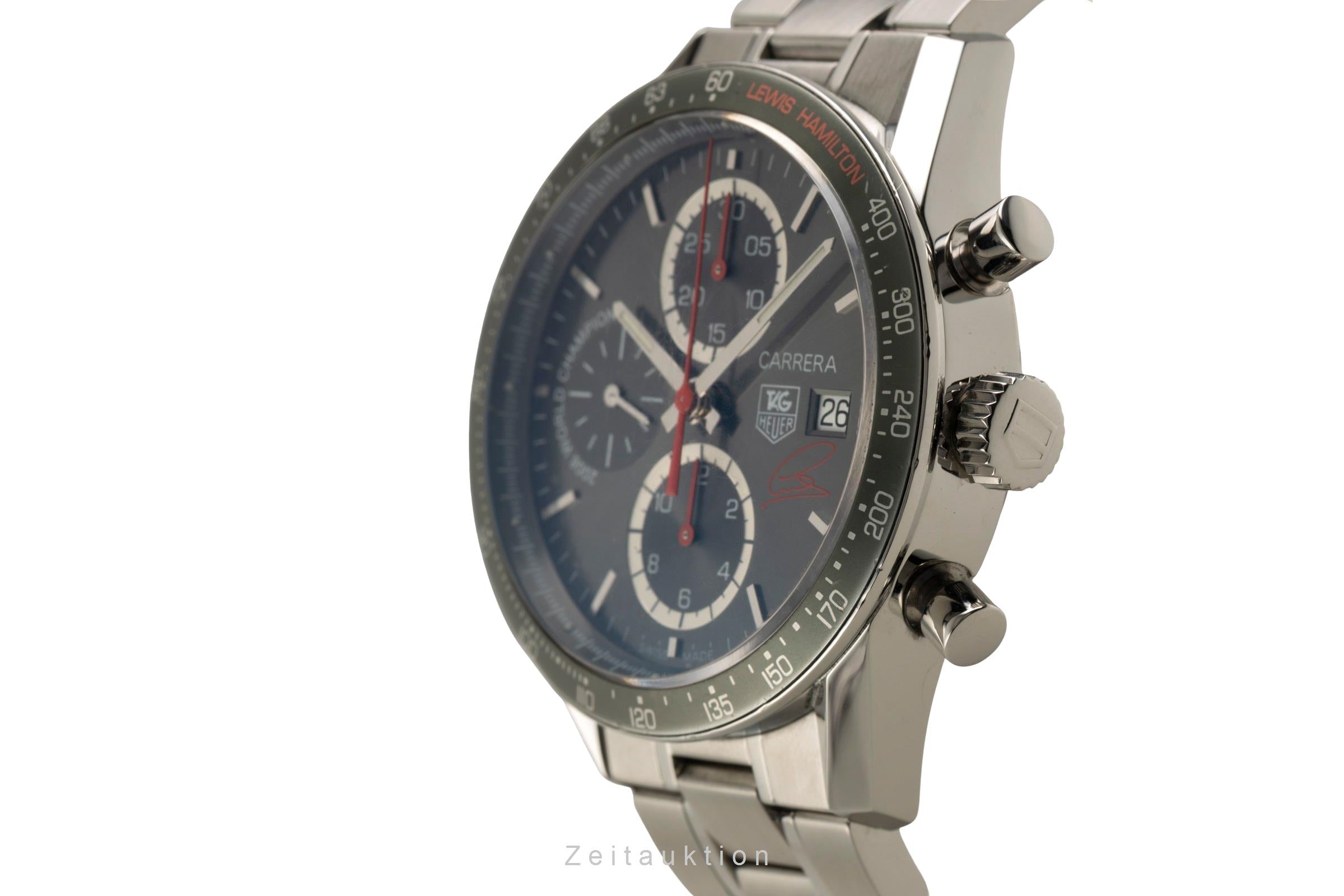 Tag Heuer Carrera cronógrafo acero automático reloj para caballeros CV201M.BA0794 Limited  [2601732]