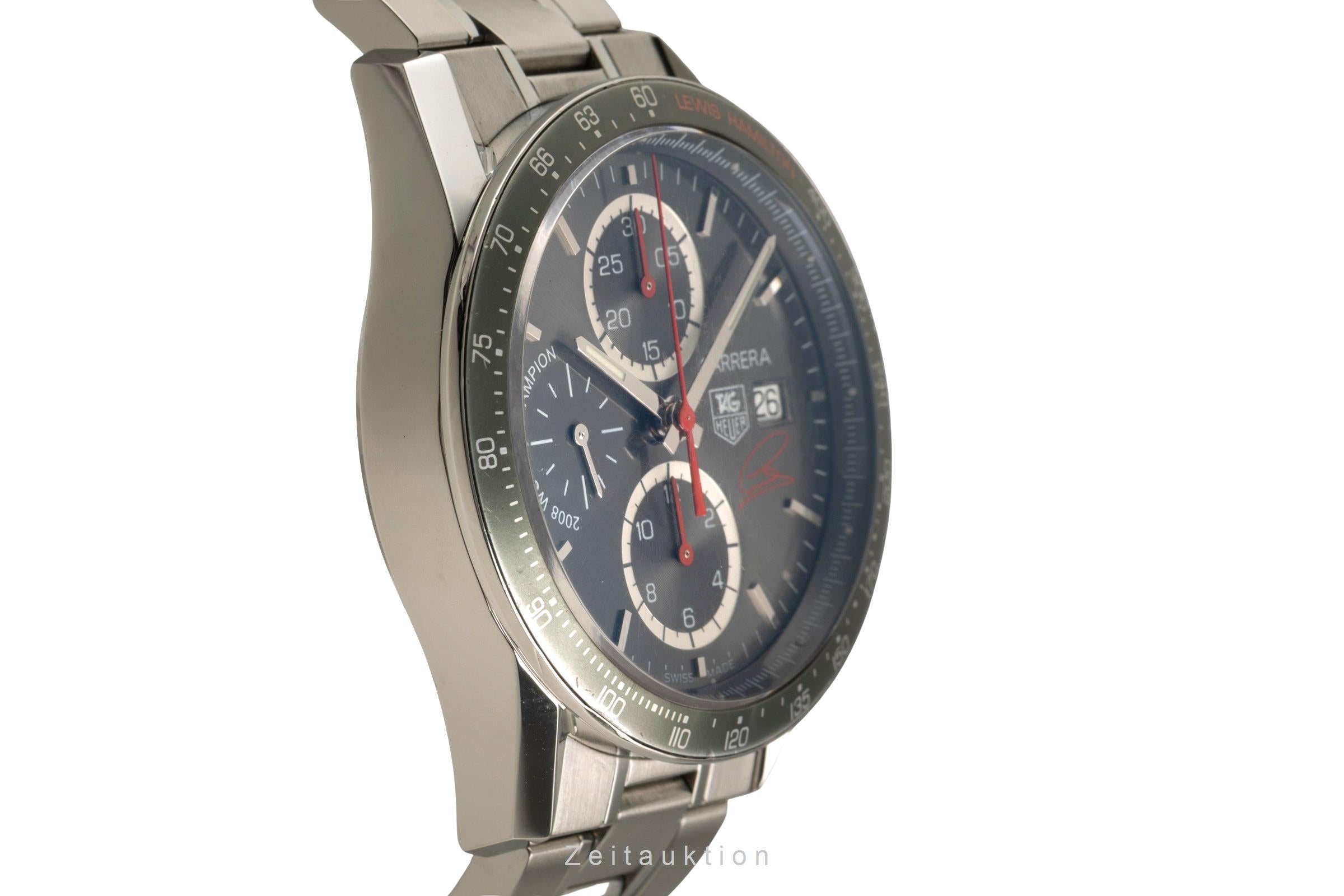 Tag Heuer Carrera cronógrafo acero automático reloj para caballeros CV201M.BA0794 Limited  [2601732]