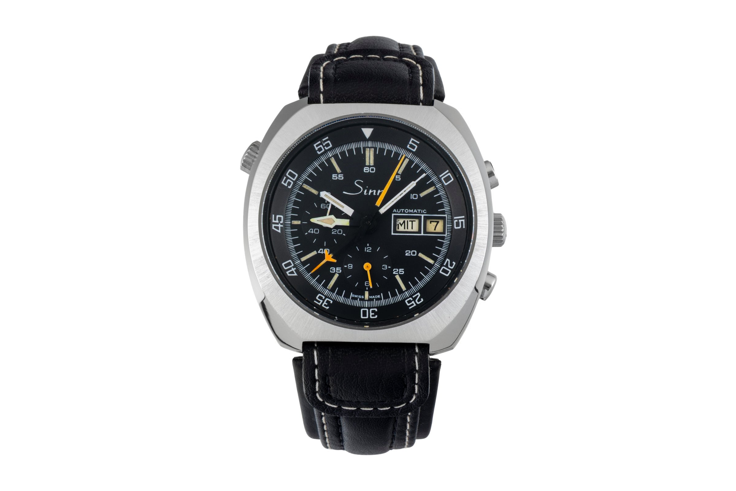 Sinn 141 GMT chronograph steel automatic men's watch 141 Vintage  [2601733]