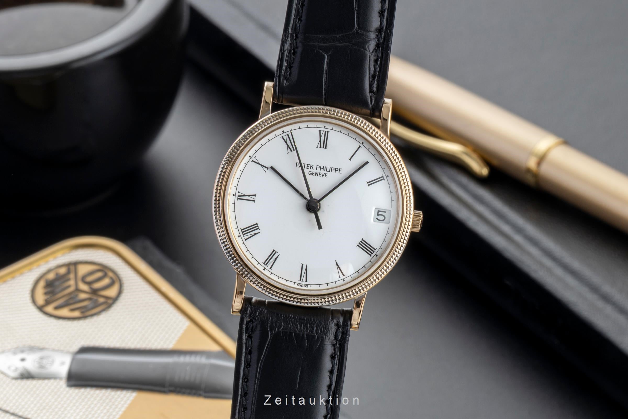 Patek Philippe Calatrava oro de 18 quilates automático reloj para caballeros 3802/100  [2601735]
