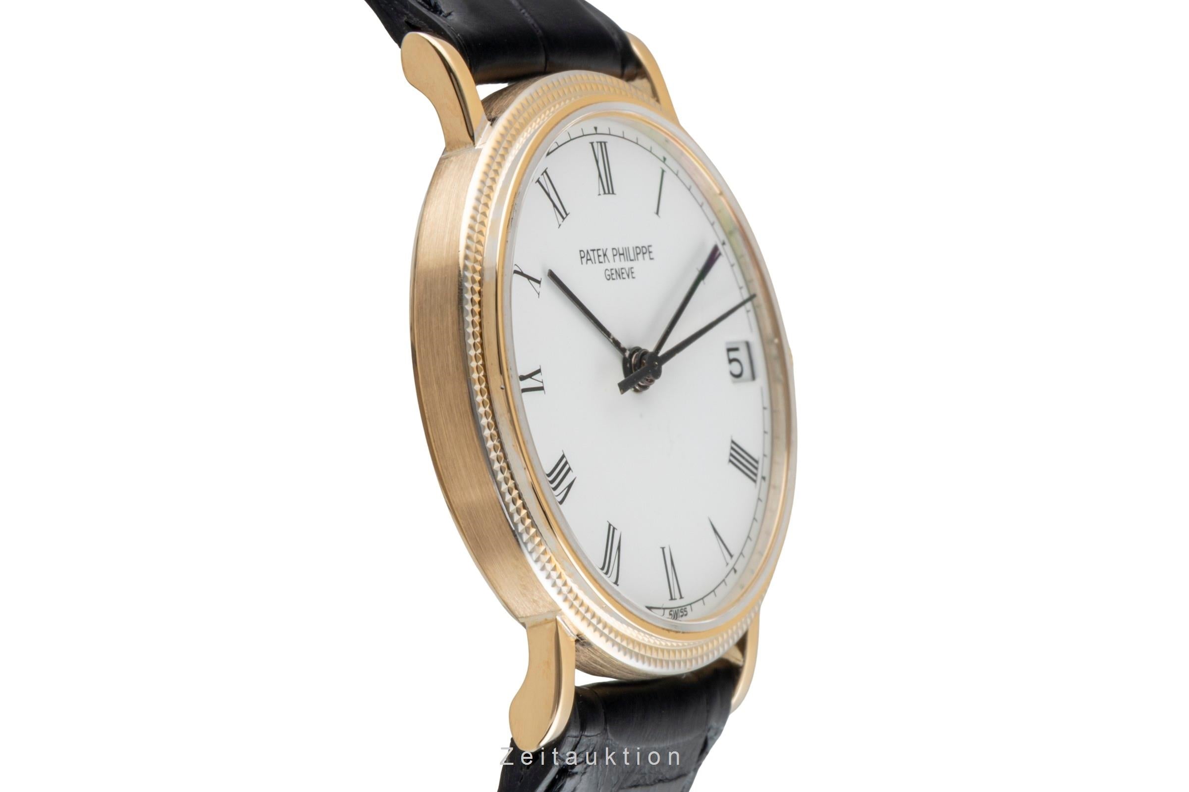 Patek Philippe Calatrava oro de 18 quilates automático reloj para caballeros 3802/100  [2601735]