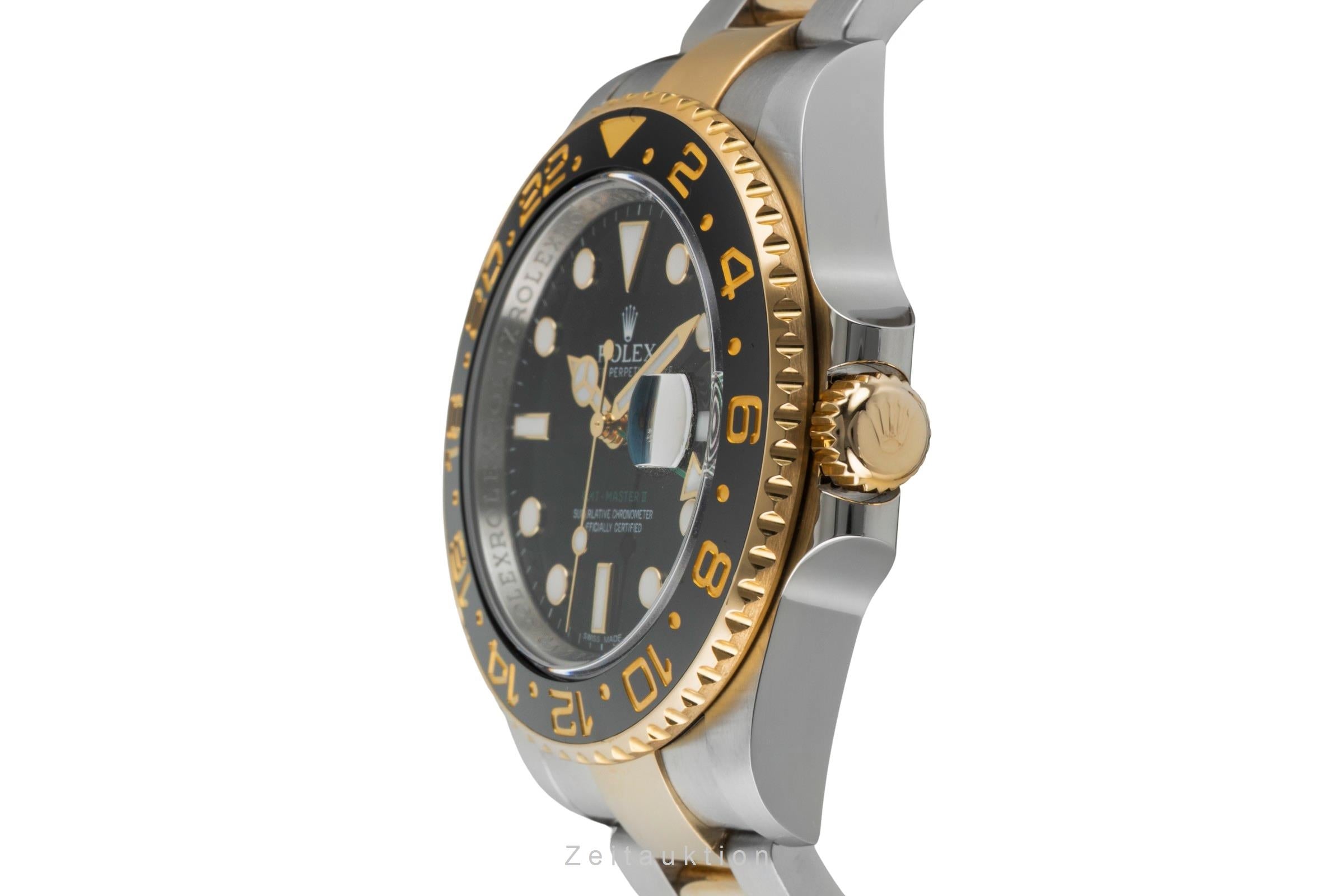 Rolex GMT-Master II acciaio / oro automatismo orologio da uomo 116713LN  [2601736]