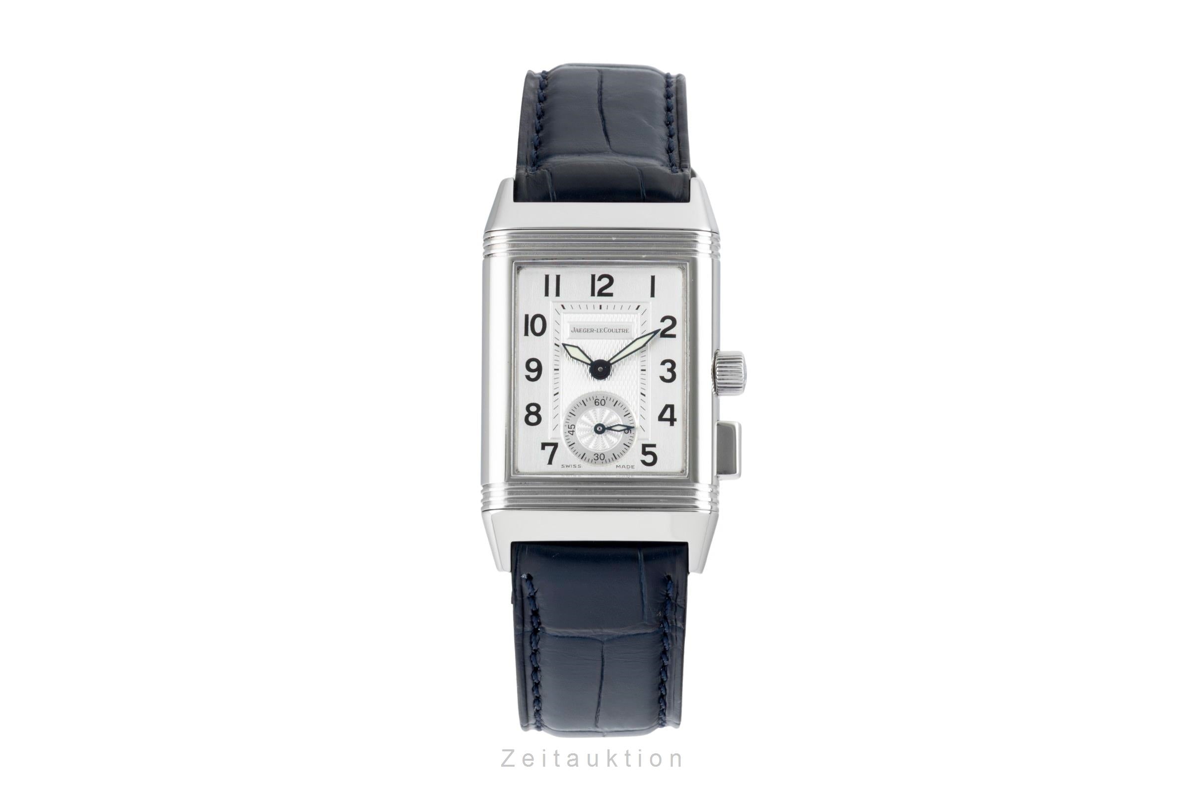Jaeger LeCoultre Reverso acciaio carica manuale unisex Q2558170, 255.8.82  [2601737]