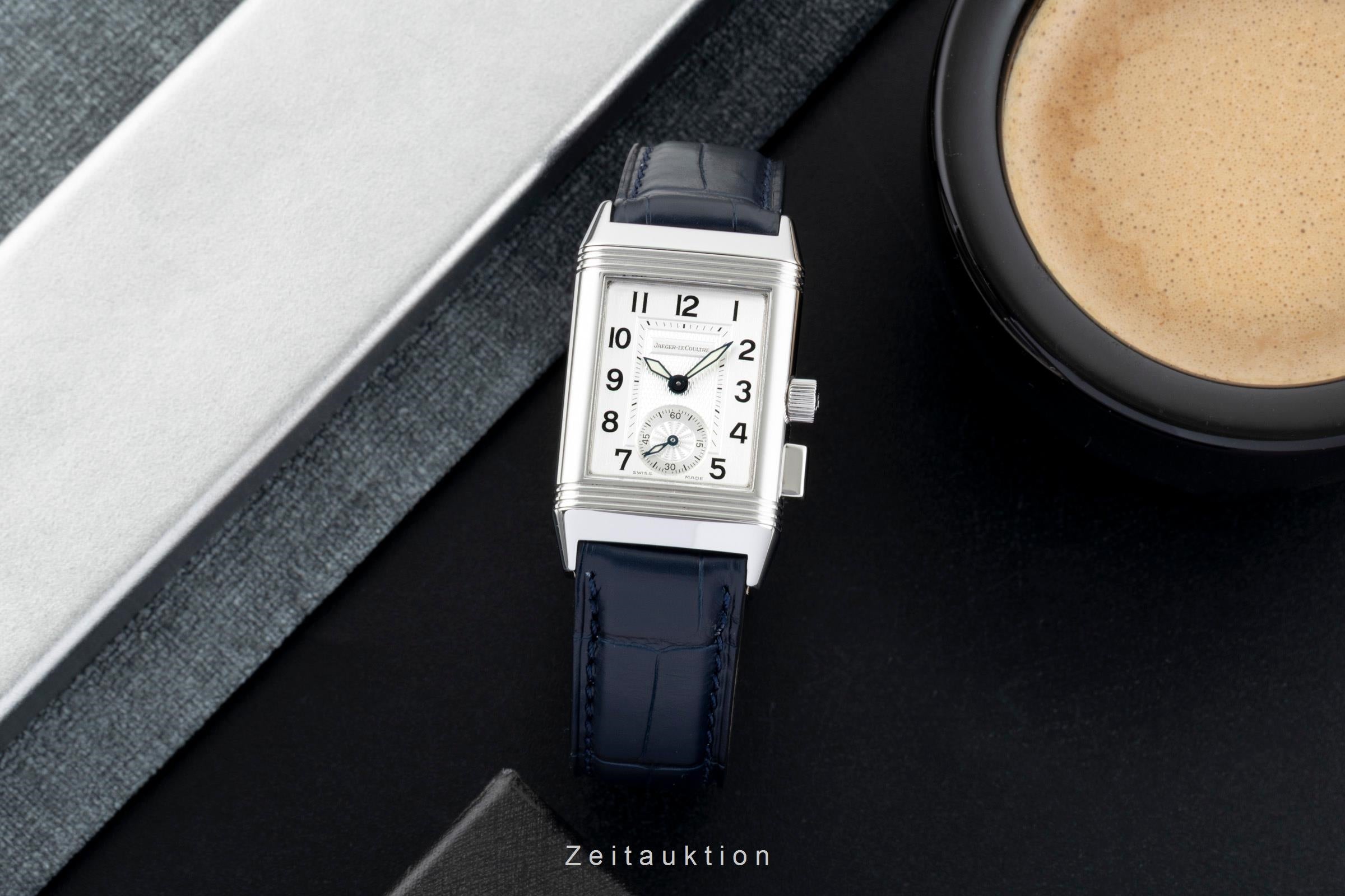 Jaeger LeCoultre Reverso acciaio carica manuale unisex Q2558170, 255.8.82  [2601737]