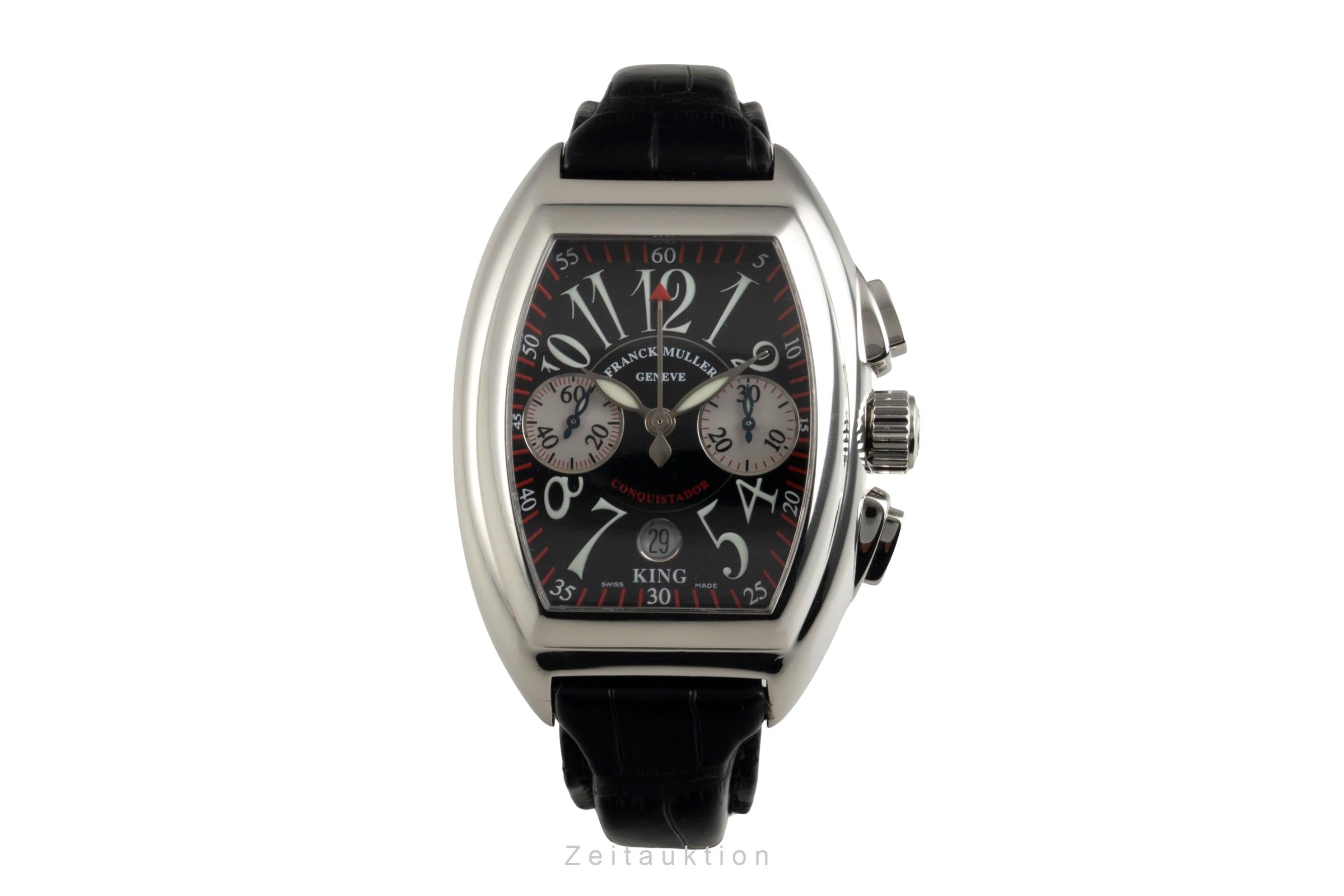Franck Muller Conquistador chronograph steel automatic Kal. FM