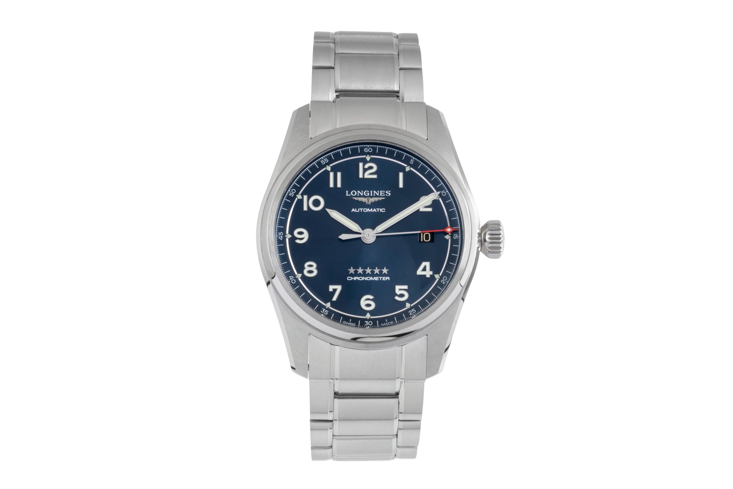 Longines Spirit acier automatique montre pour hommes L3.810.4.93.6  [2601740]