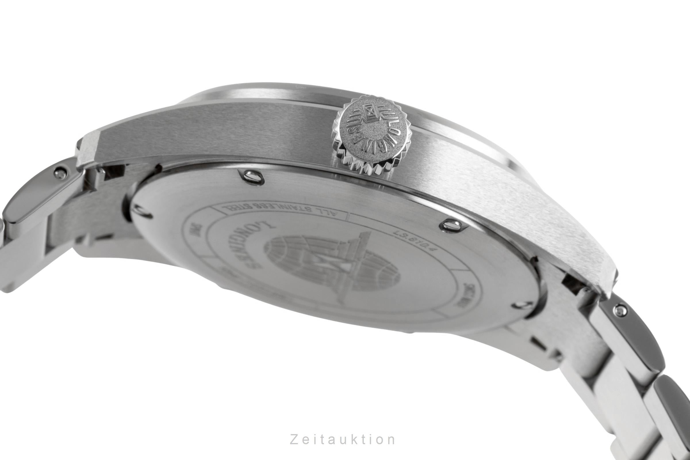 Longines Spirit Stahl Automatik Herrenuhr Ref. L3.810.4.73.9 Box & Papiere 2023 [2601740]