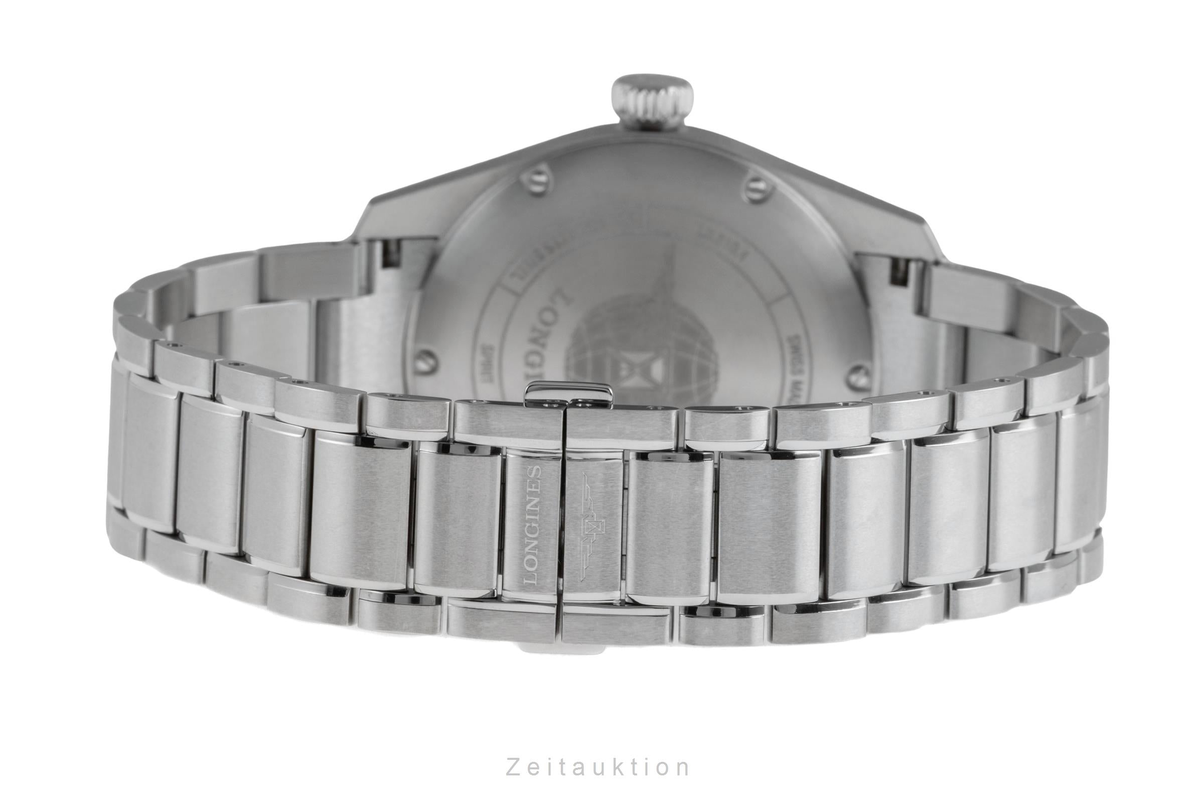 Longines Spirit Stahl Automatik Herrenuhr Ref. L3.810.4.73.9 Box & Papiere 2023 [2601740]
