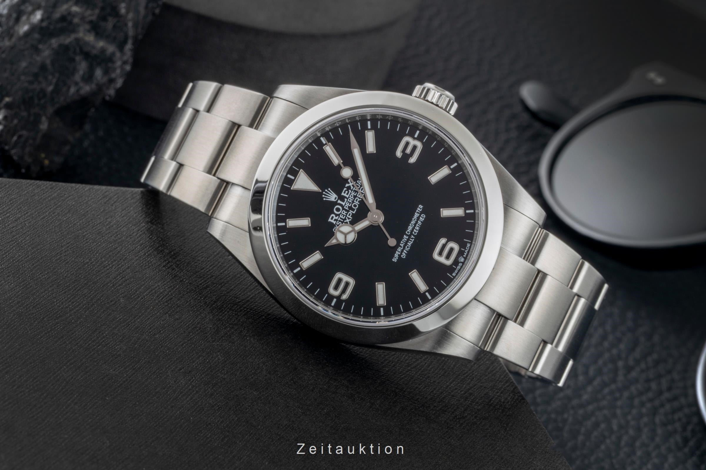 Rolex Explorer 40 Oyster Edelstahl Automatik Herrenuhr Ref. 224270 [2601744]