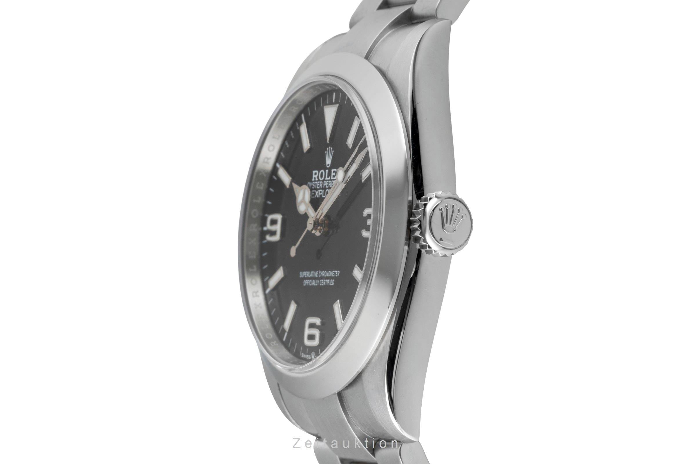 Rolex Explorer 40 Oyster Edelstahl Automatik Herrenuhr Ref. 224270 [2601744]