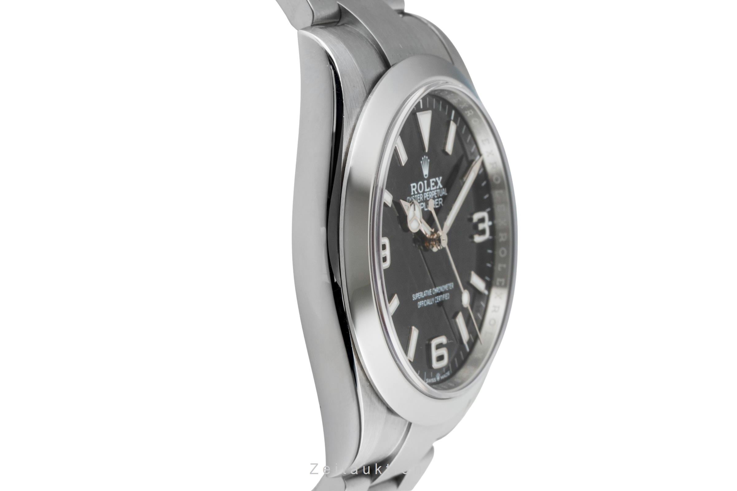 Rolex Explorer 40 Oyster Edelstahl Automatik Herrenuhr Ref. 224270 [2601744]
