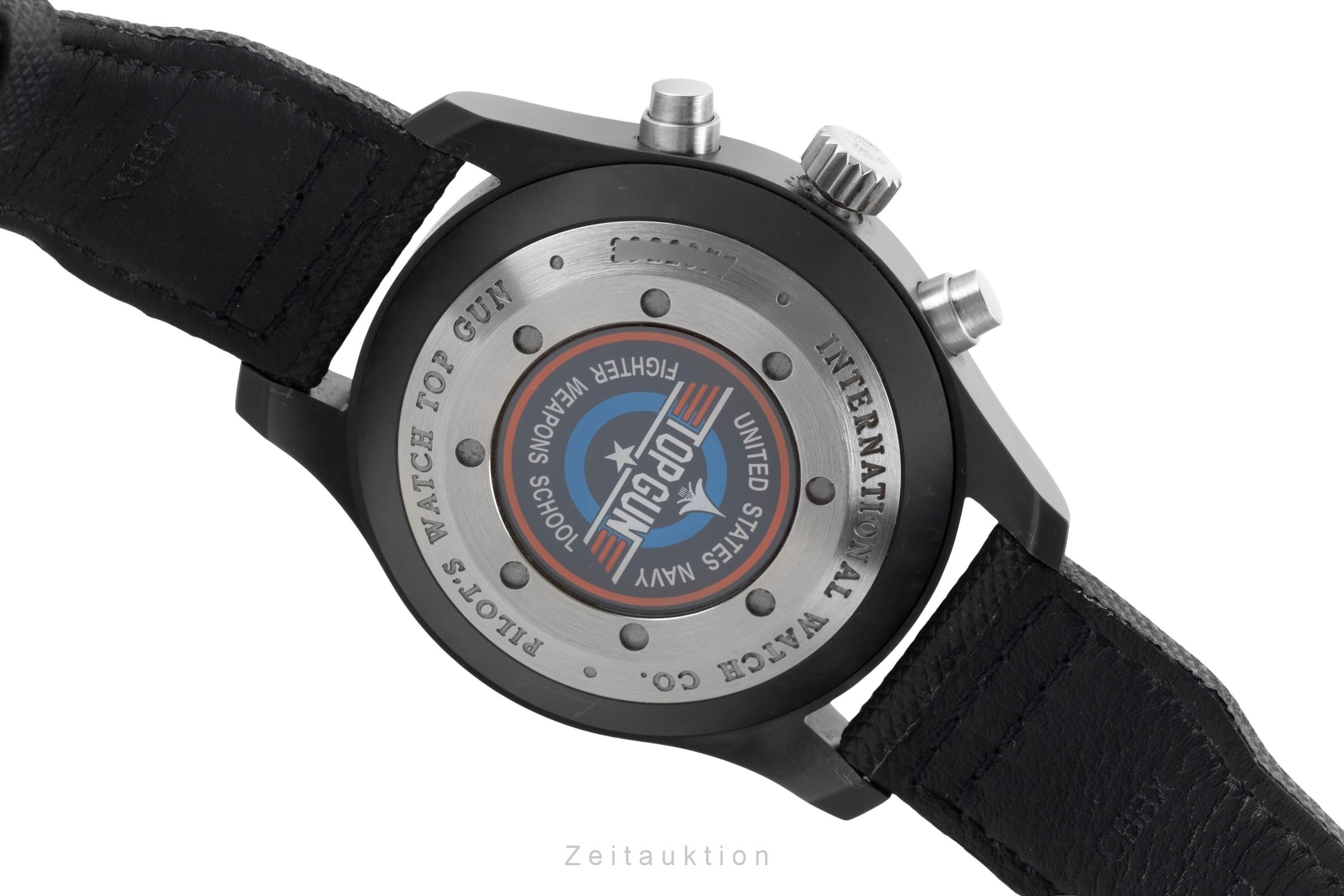IWC Fliegerchronograph chronographe céramique / titane automatique montre pour hommes IW388001 LP: 9900EUR  [2601747]