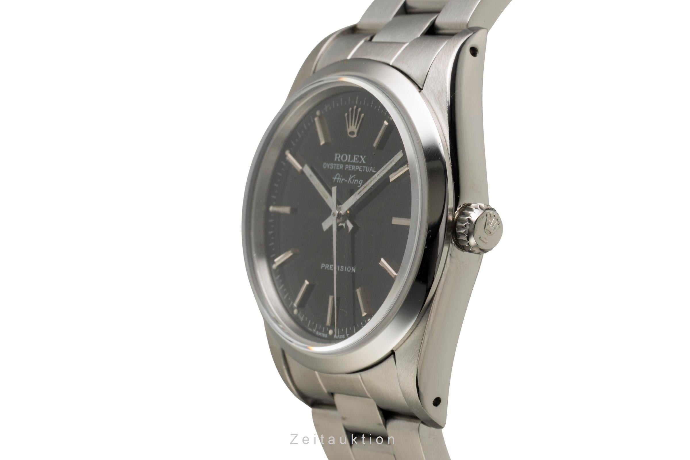 Rolex Air King acier automatique montre pour hommes 14000  [2601749]
