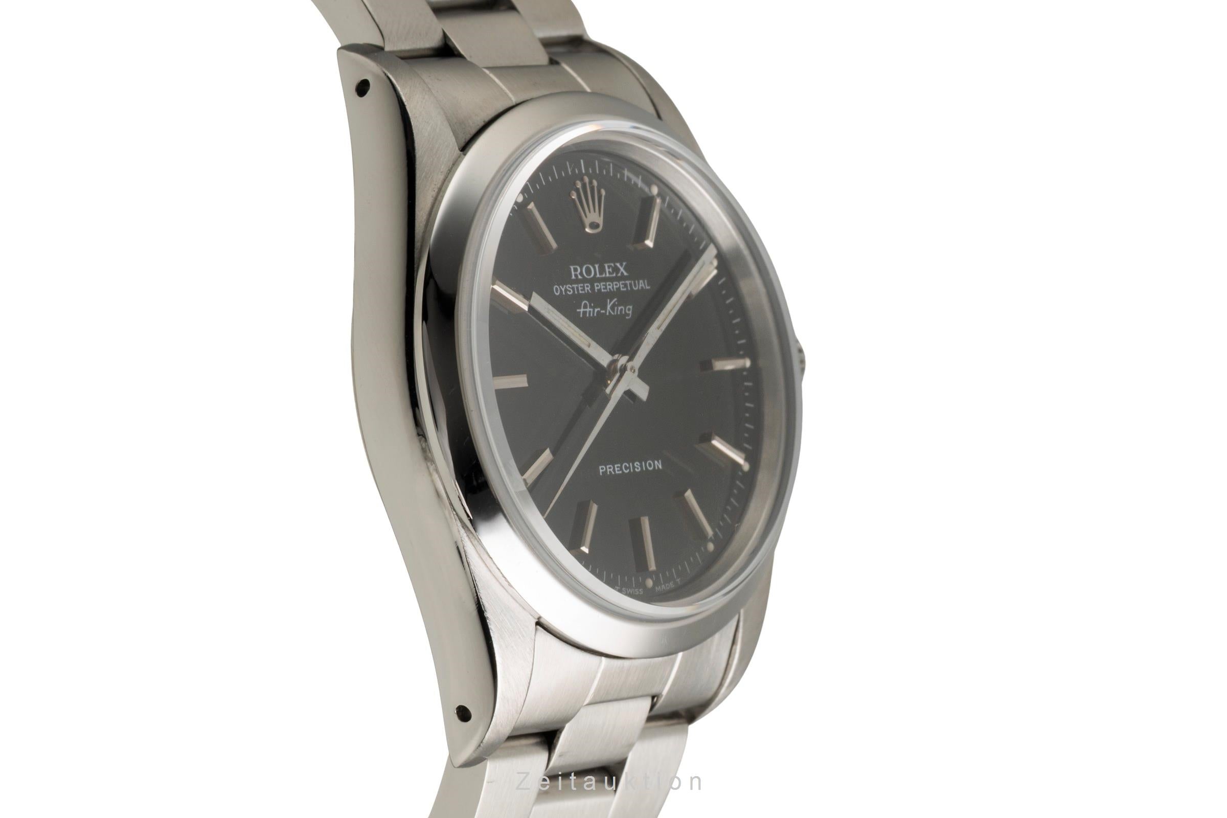 Rolex Air King acier automatique montre pour hommes 14000  [2601749]