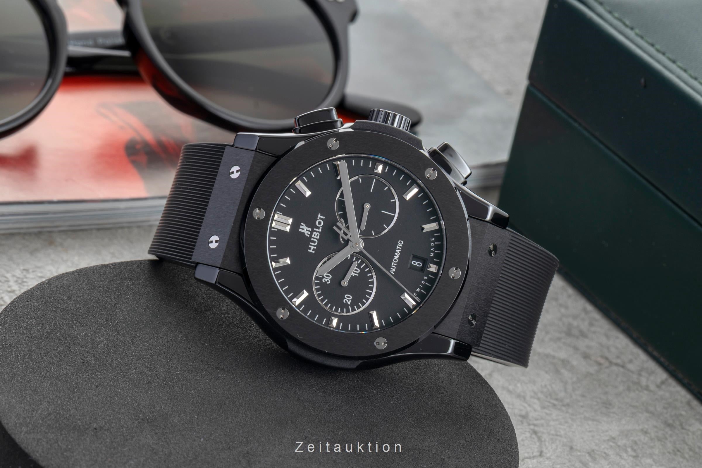 Hublot Classic Fusion cronógrafo cerámica / titanio automático reloj para caballeros 541.CM.1171.RX LP: 13200EUR  [2601751]