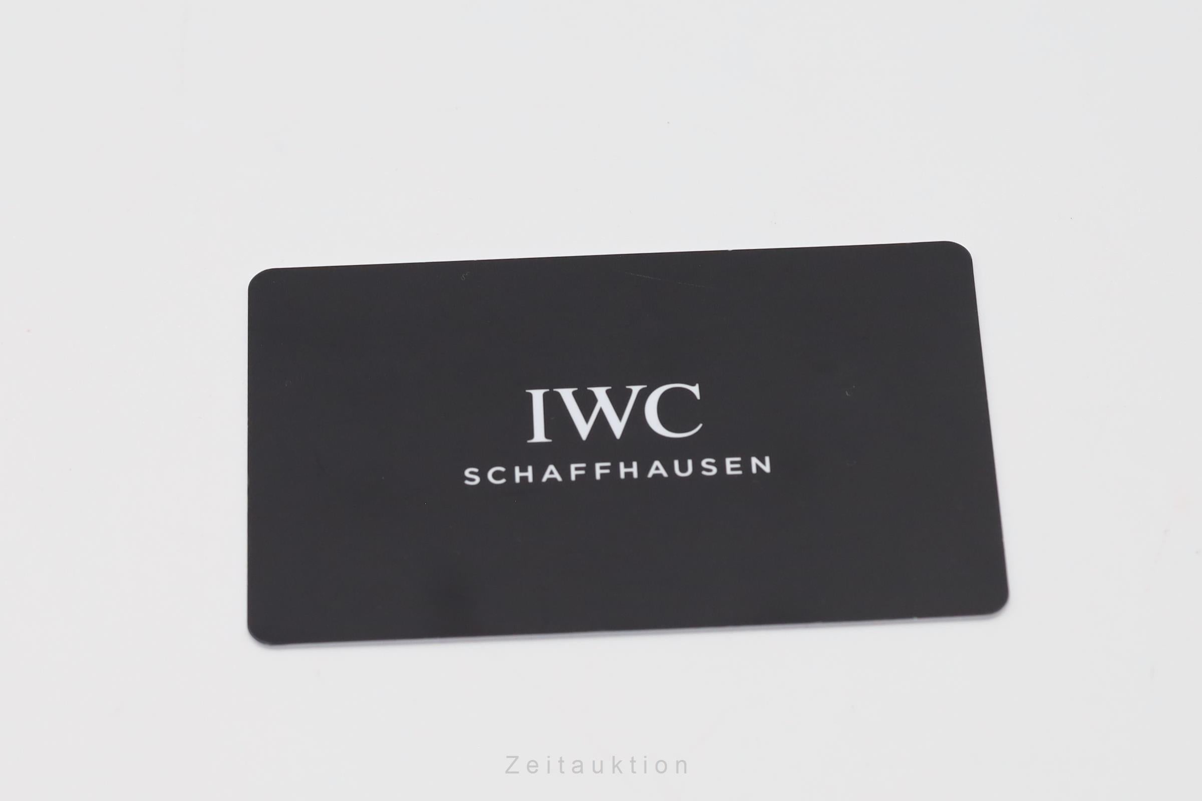 IWC Portugieser Chronograph Stahl Automatik Herrenuhr Ref. IW371606 NP: 9100,- € [2601752]