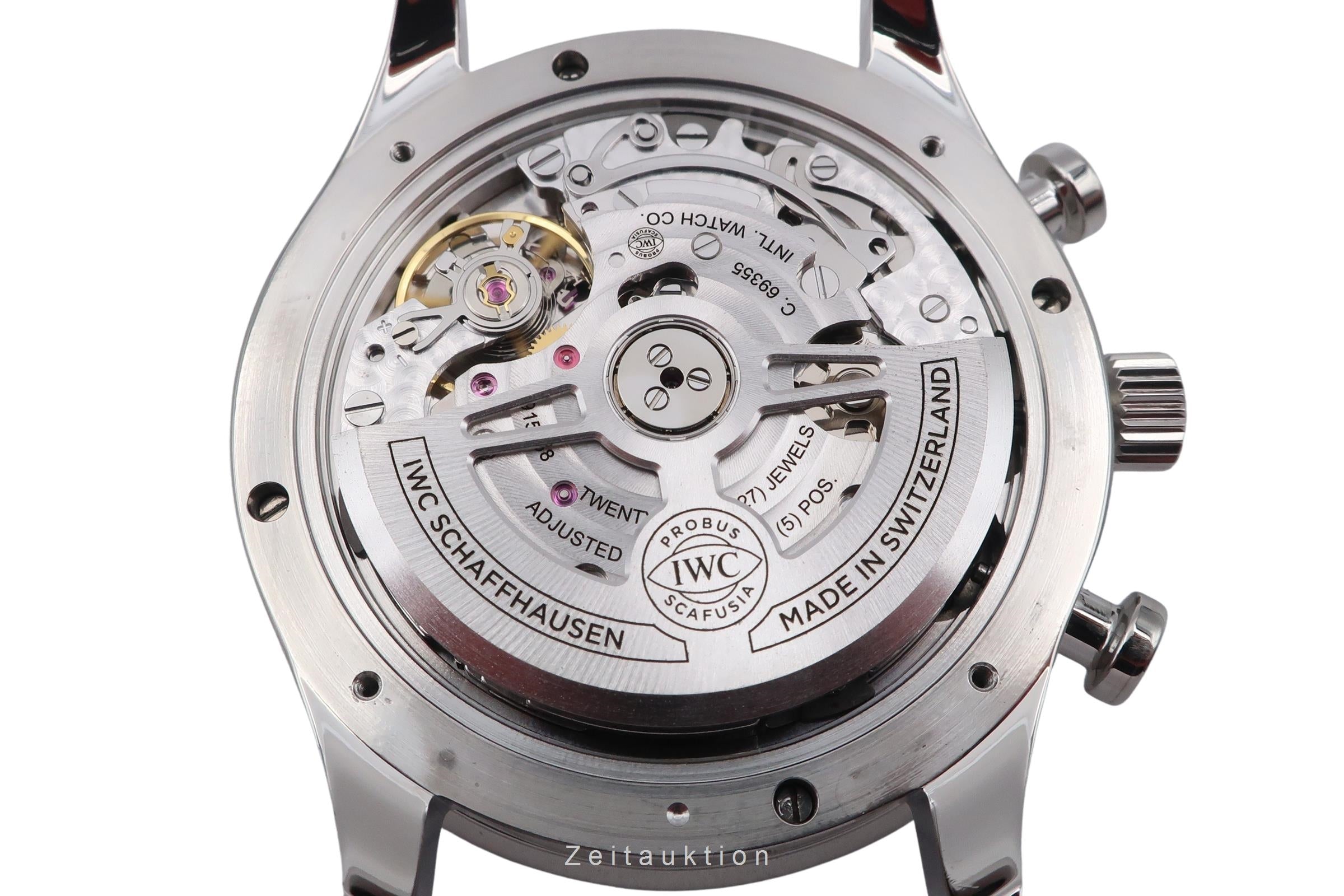 IWC Portugieser Chronograph Stahl Automatik Herrenuhr Ref. IW371606 NP: 9100,- € [2601752]