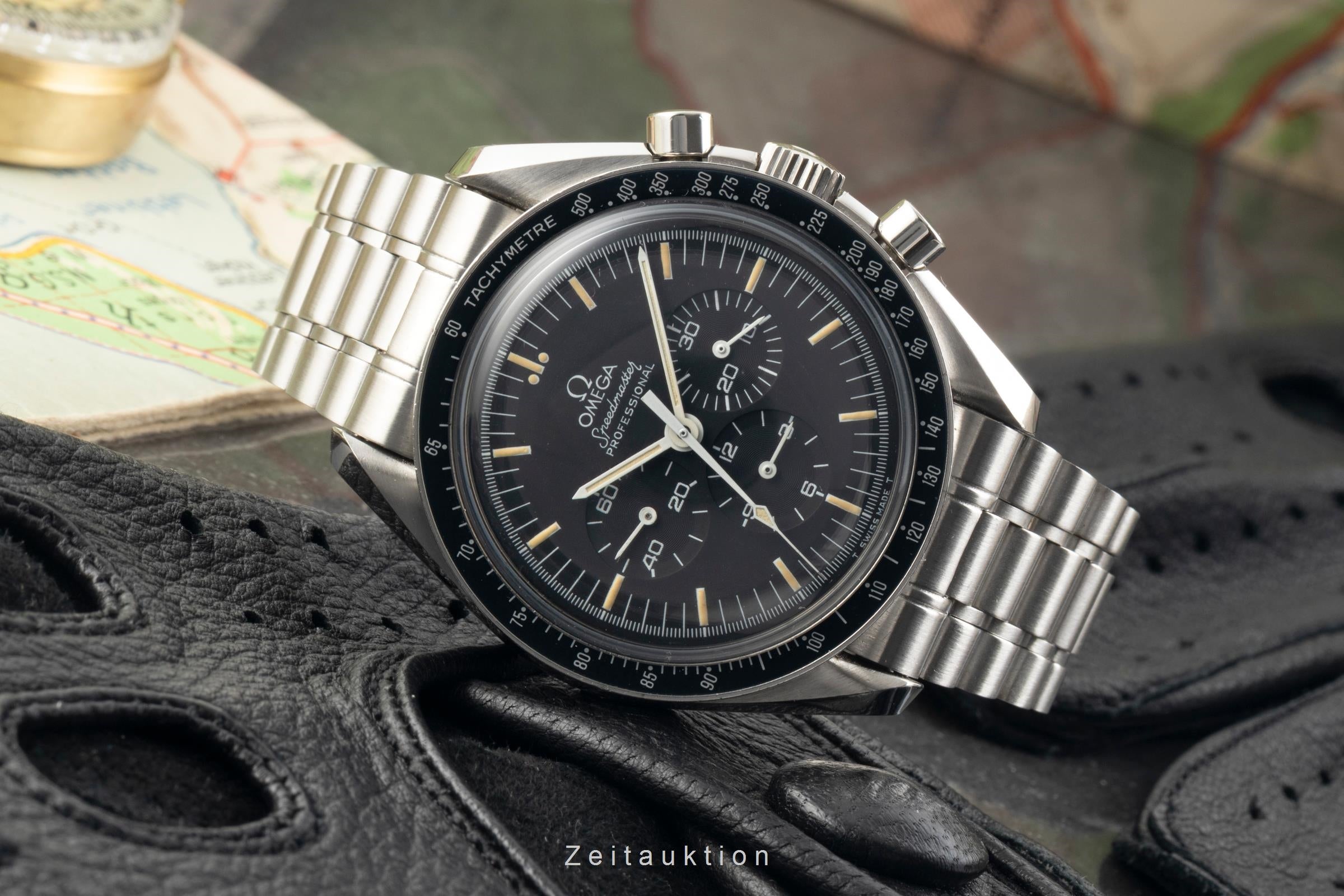 Omega Speedmaster Moonwatch chronograph steel manual winding men's watch 3590.50.00 LP: 7600EUR  [2601753]