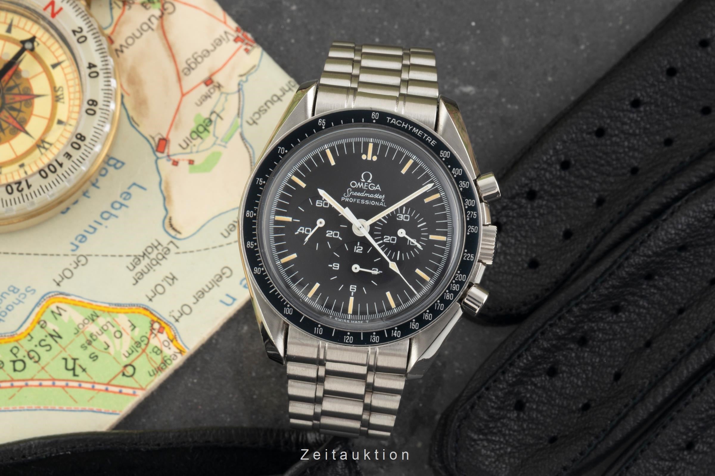 Omega Speedmaster Moonwatch chronograph steel manual winding men's watch 3590.50.00 LP: 7600EUR  [2601753]