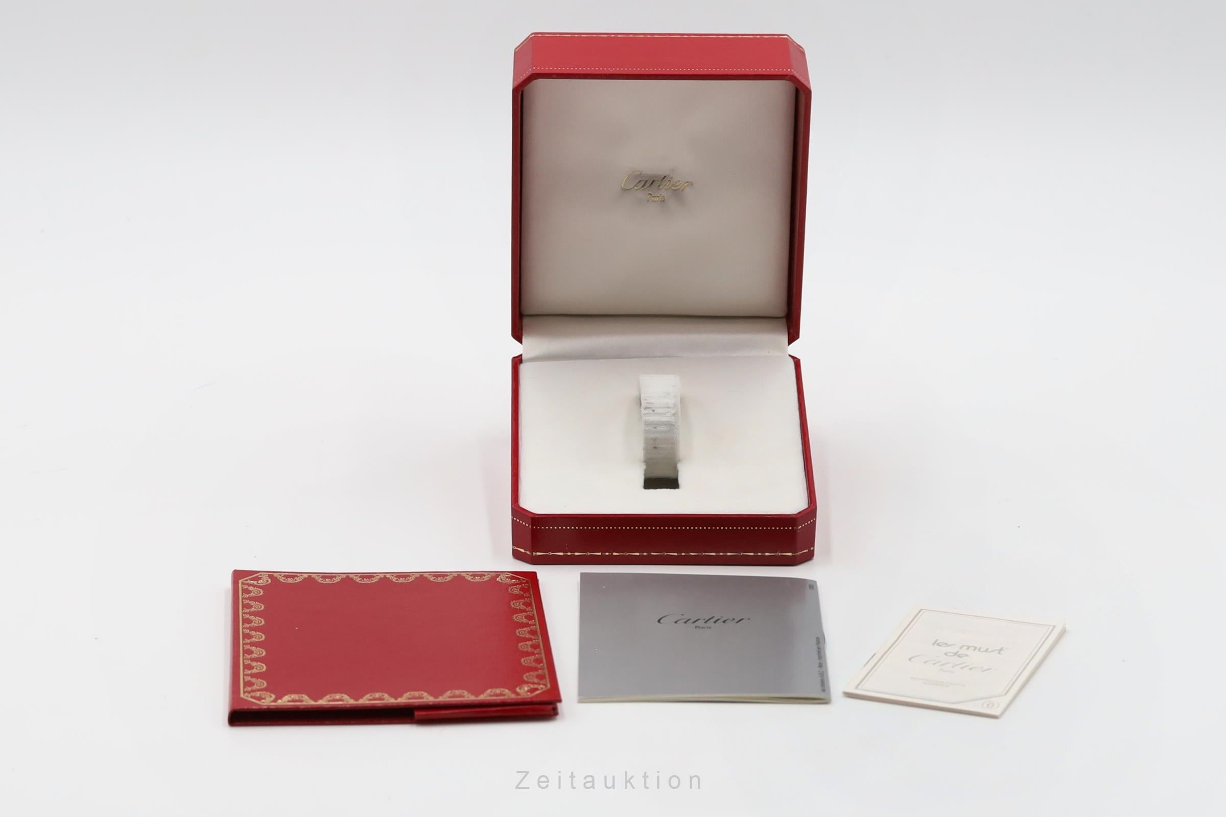 Cartier Santos steel / gold automatic women's watch 0907  [2601757]