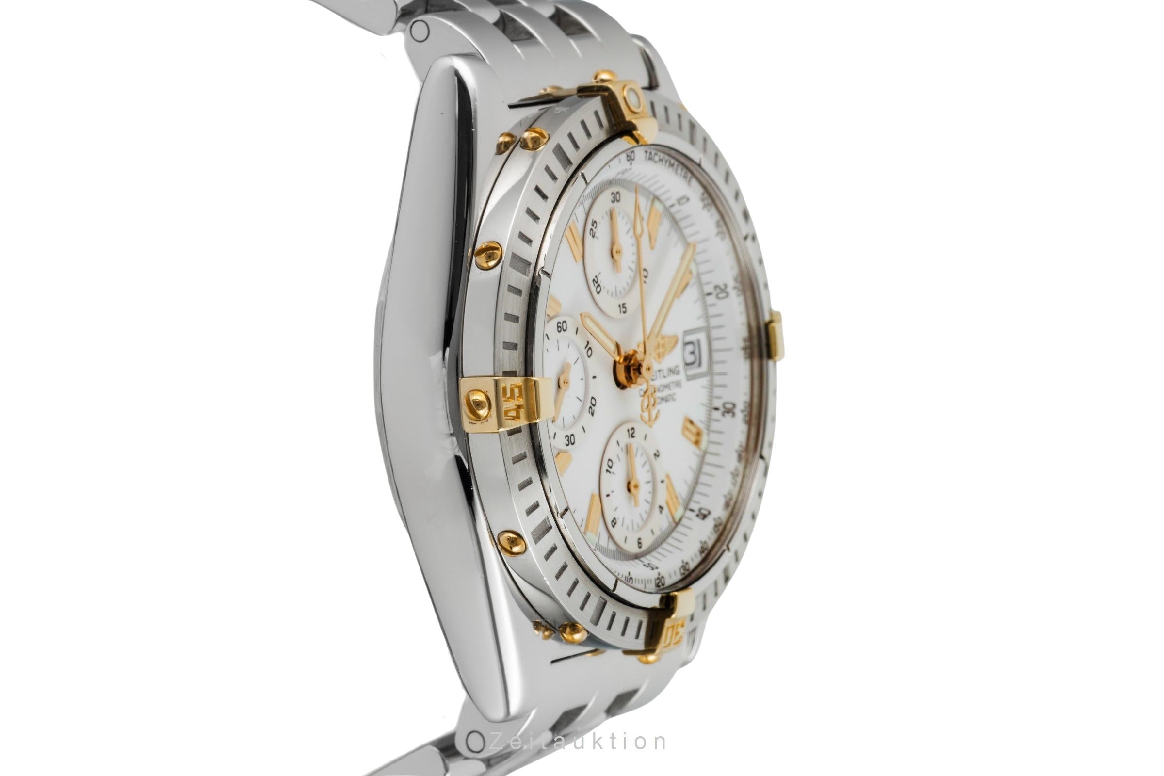 Breitling Chronomat chronograph steel / gold automatic men's watch B13352  [2601758]