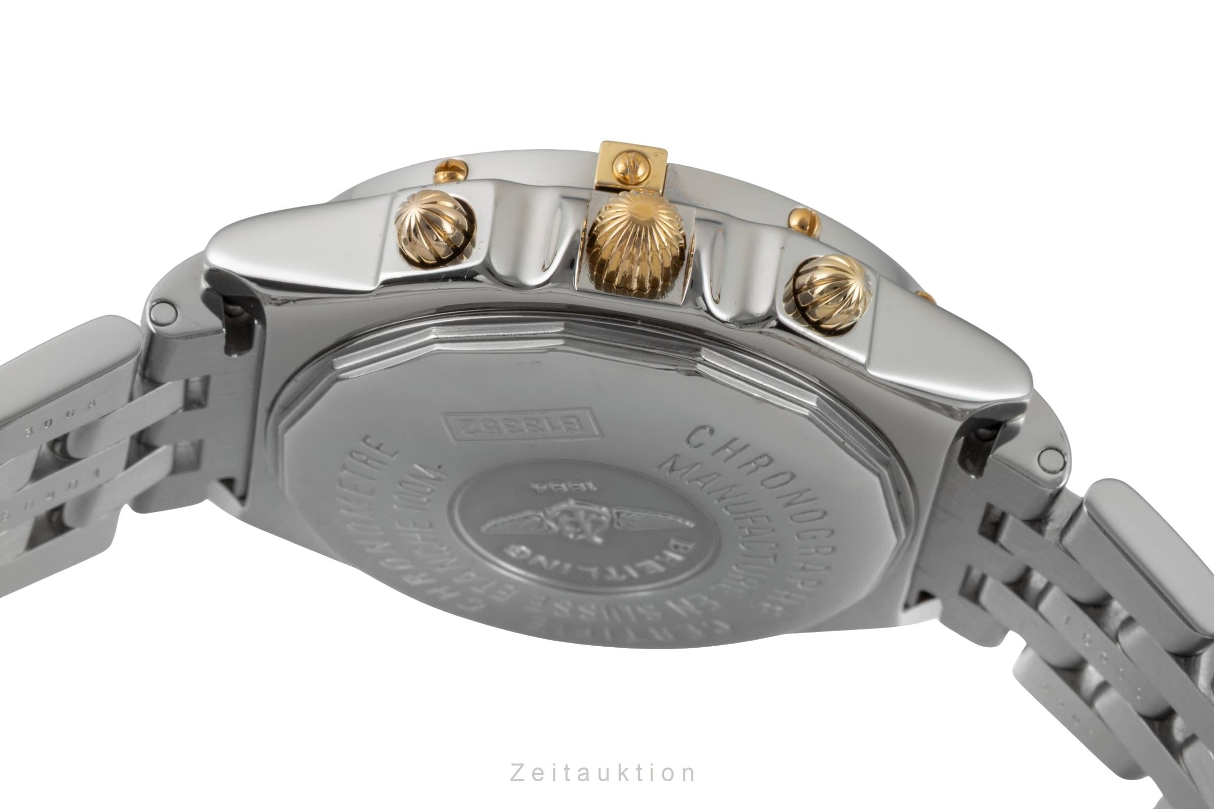 Breitling Chronomat chronograph steel / gold automatic men's watch B13352  [2601758]