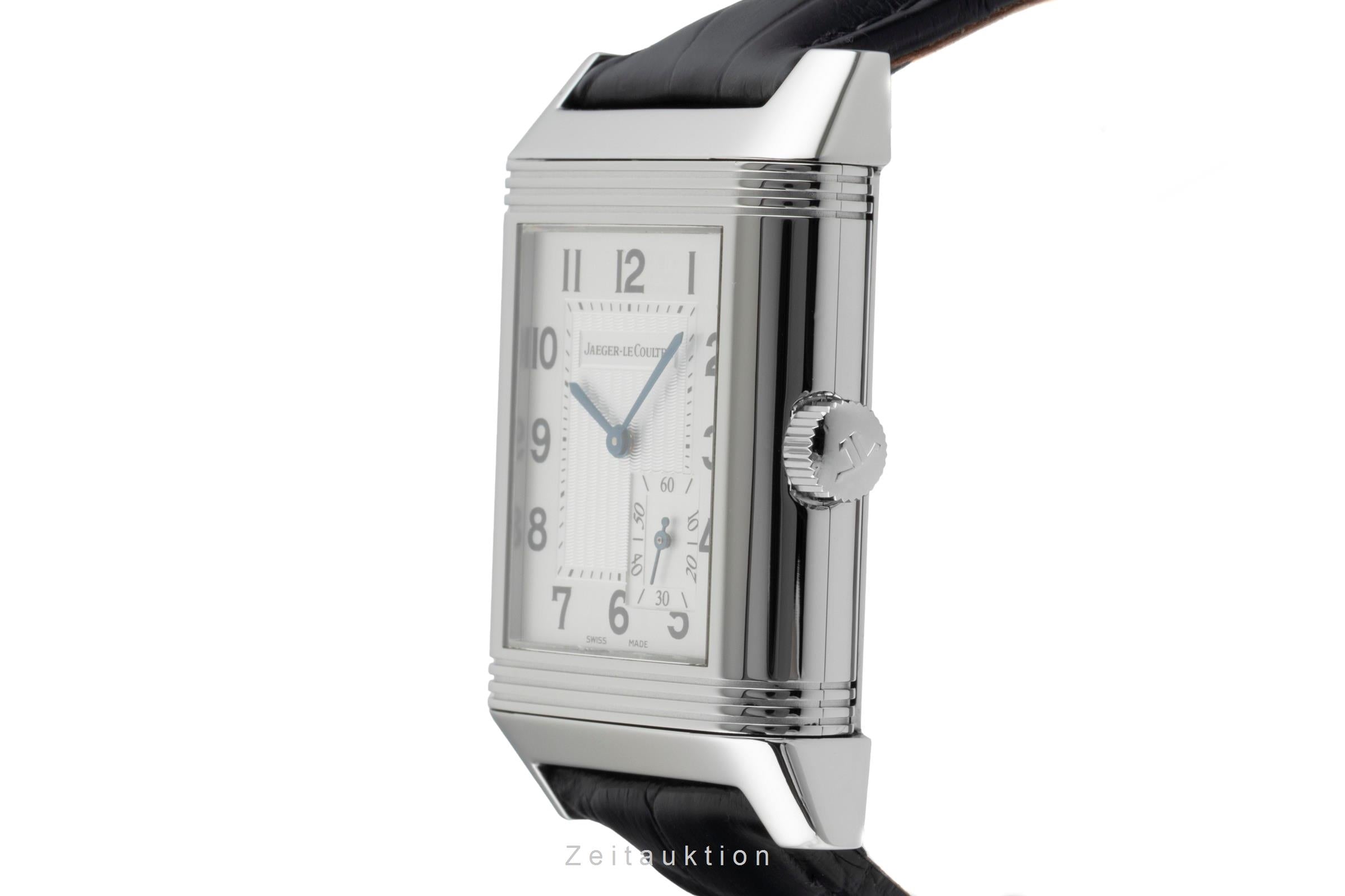 Jaeger LeCoultre Reverso acero cuerda manual reloj para caballeros Q3018420, 240.8.14  [2601760]