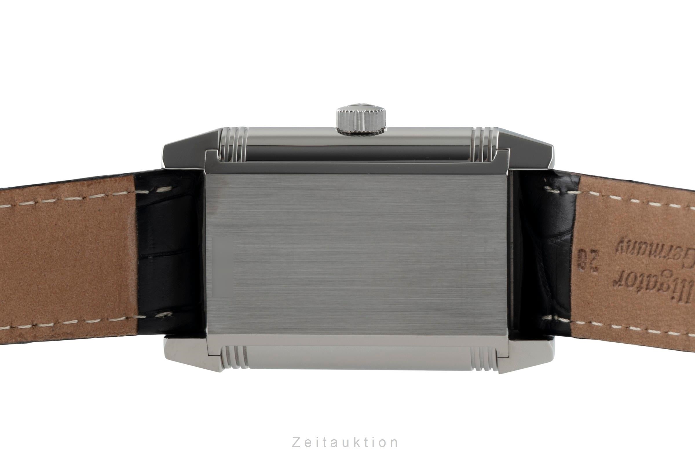 Jaeger LeCoultre Reverso acero cuerda manual reloj para caballeros Q3018420, 240.8.14  [2601760]