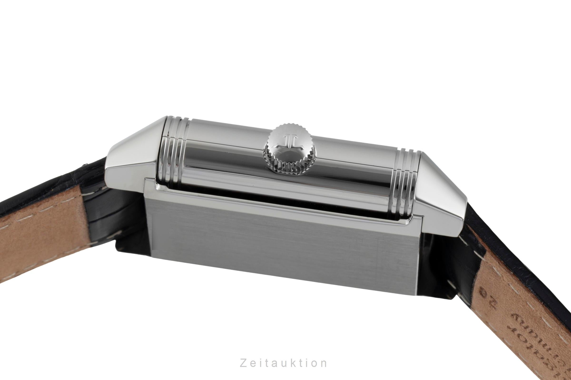 Jaeger LeCoultre Reverso acero cuerda manual reloj para caballeros Q3018420, 240.8.14  [2601760]