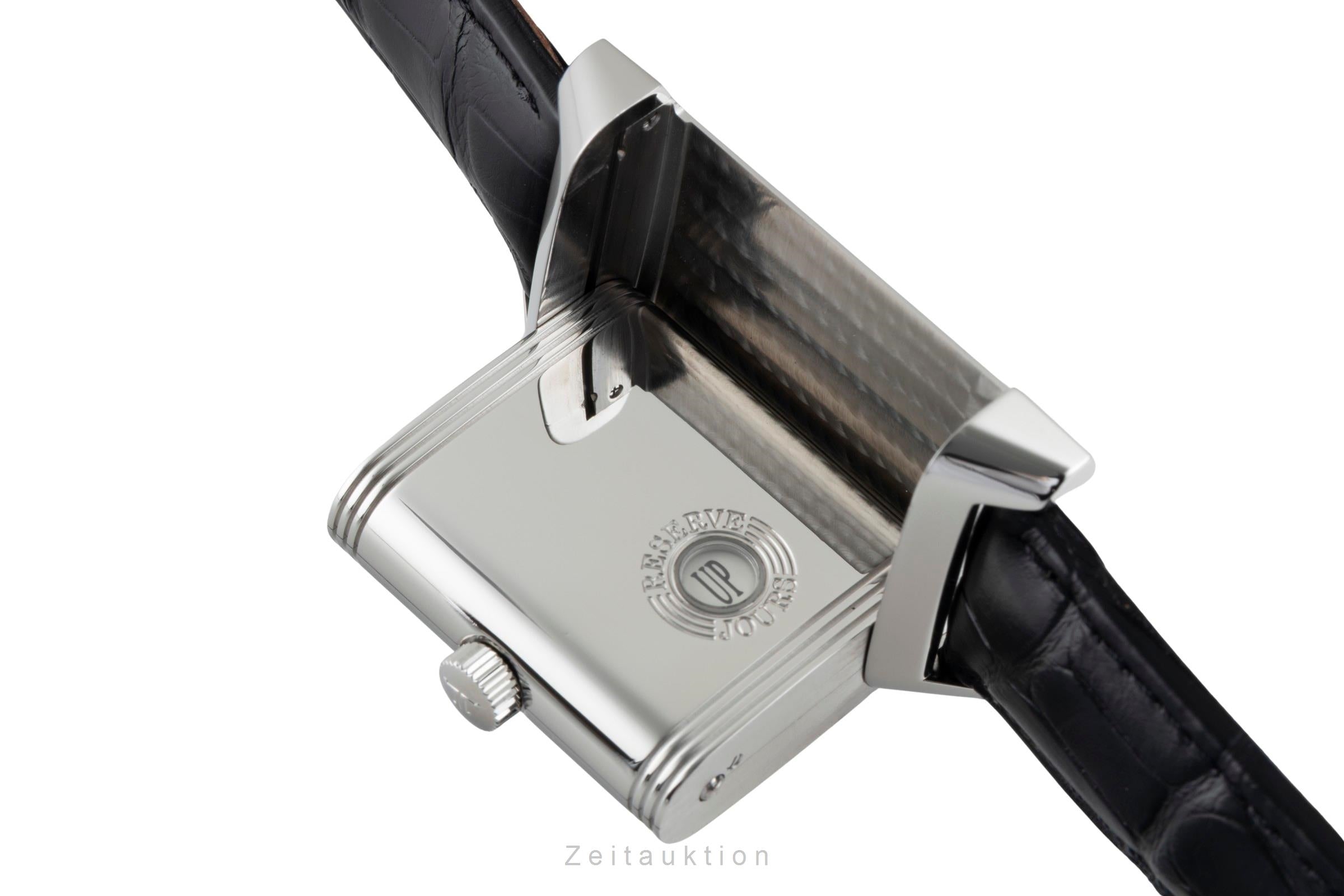 Jaeger LeCoultre Reverso acero cuerda manual reloj para caballeros Q3018420, 240.8.14  [2601760]