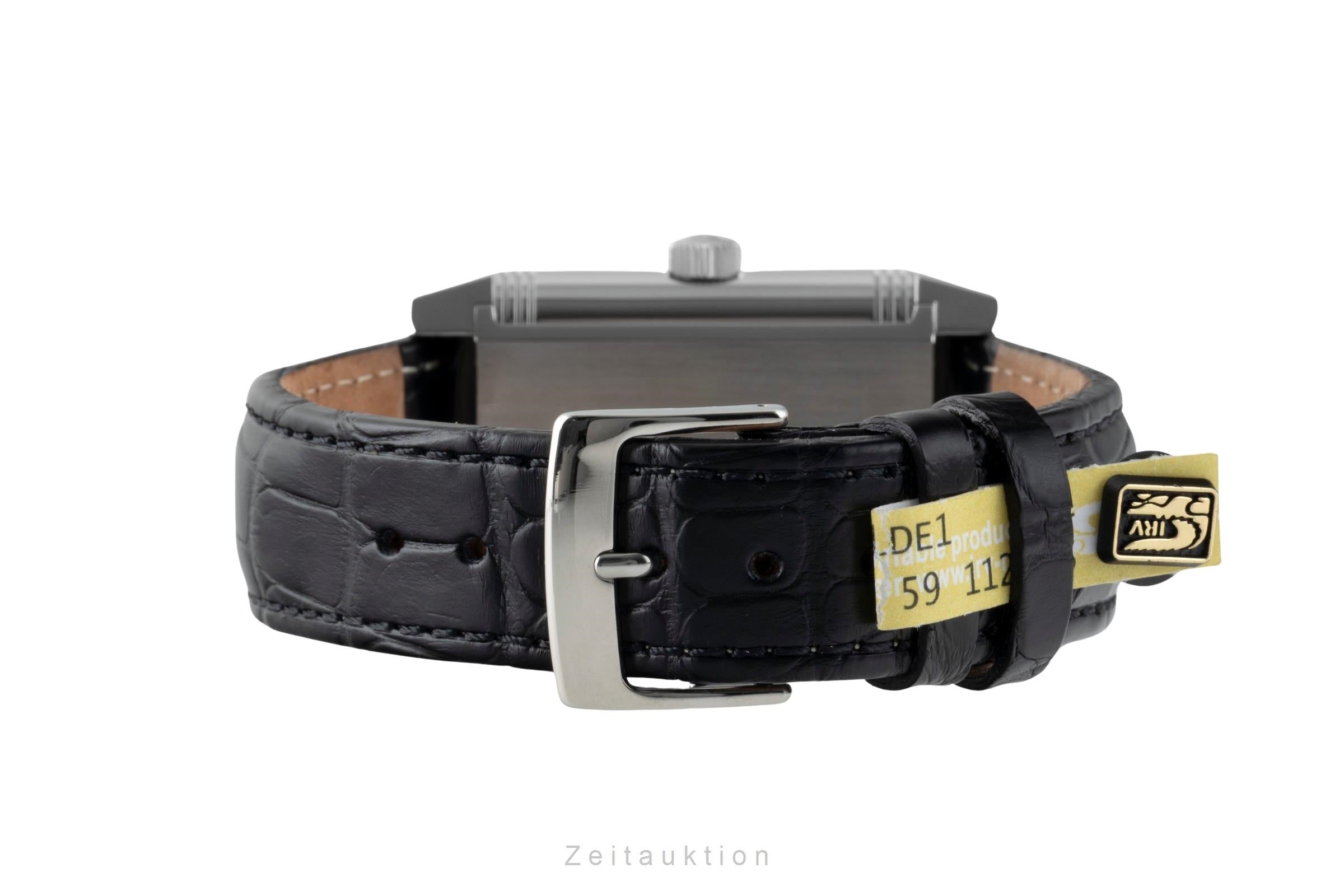Jaeger LeCoultre Reverso acero cuerda manual reloj para caballeros Q3018420, 240.8.14  [2601760]