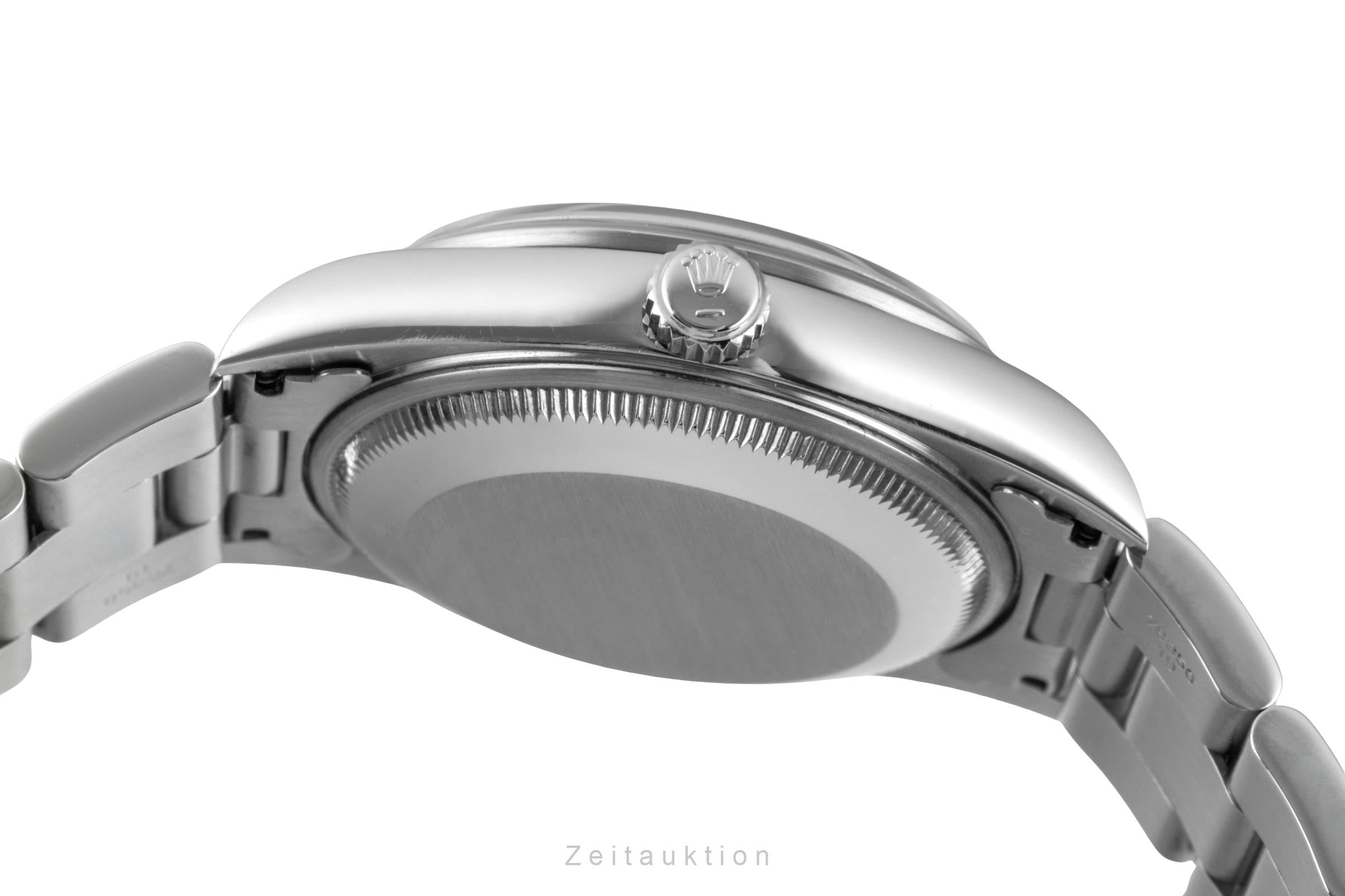 Rolex Date 34 Silver Dial Oyster Stahl Automatik Herrenuhr Ref. 15200 T-Serie  [2601763]