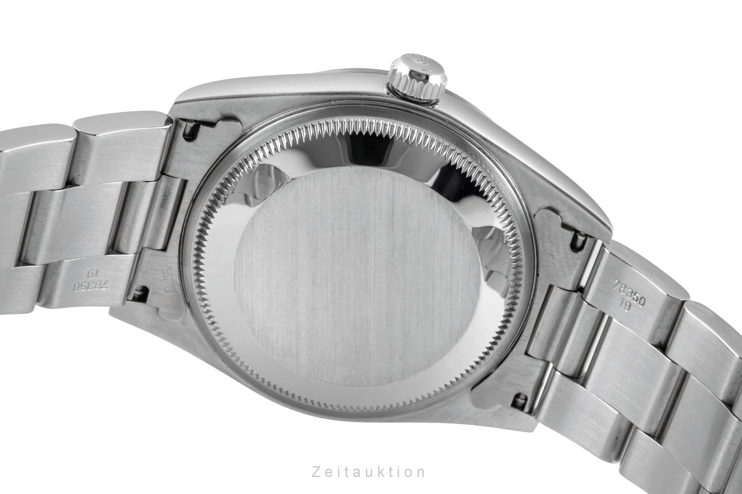 Rolex Date 34 Silver Dial Oyster Stahl Automatik Herrenuhr Ref. 15200 T-Serie  [2601763]