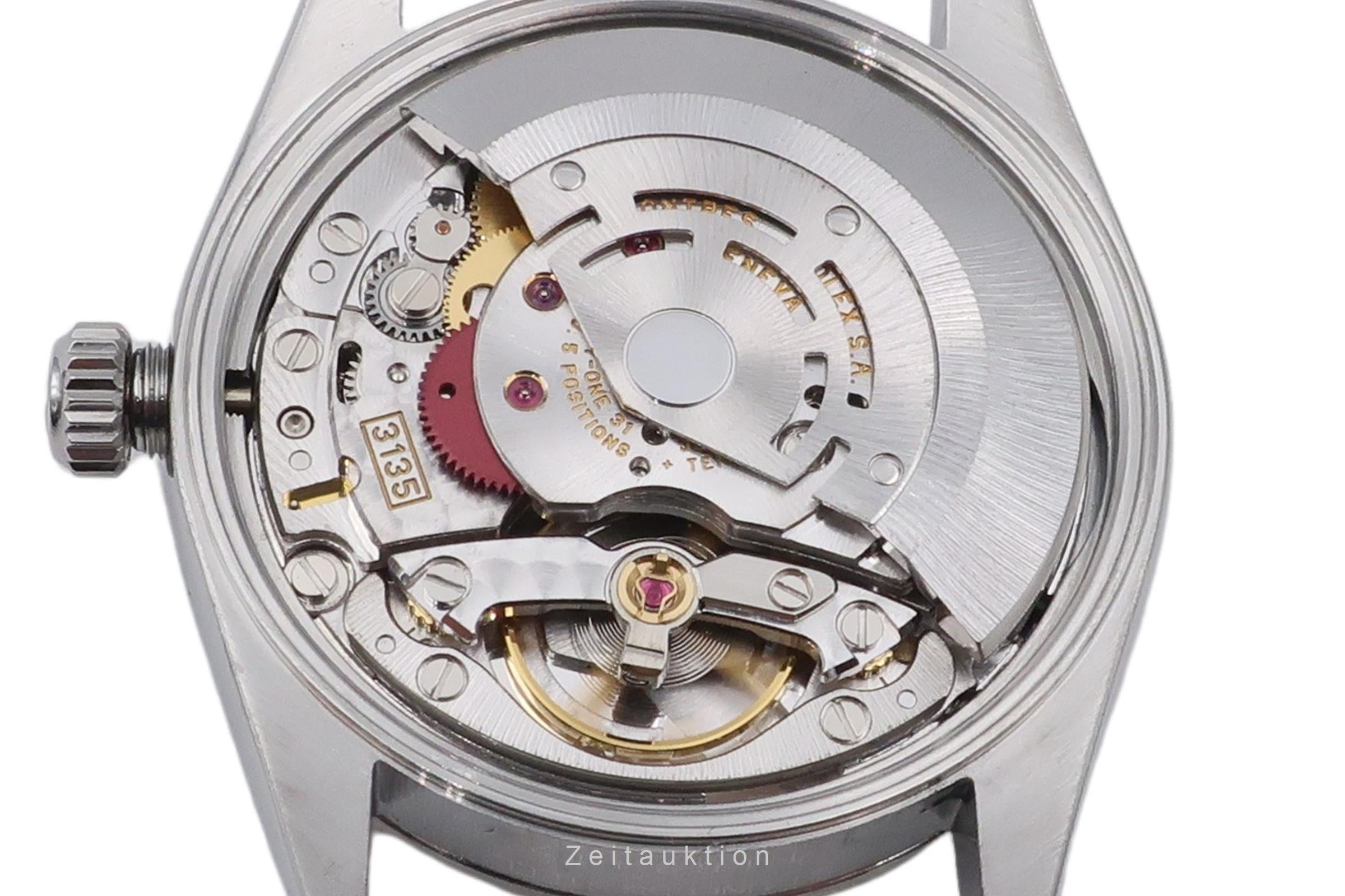 Rolex Date 34 Silver Dial Oyster Stahl Automatik Herrenuhr Ref. 15200 T-Serie  [2601763]