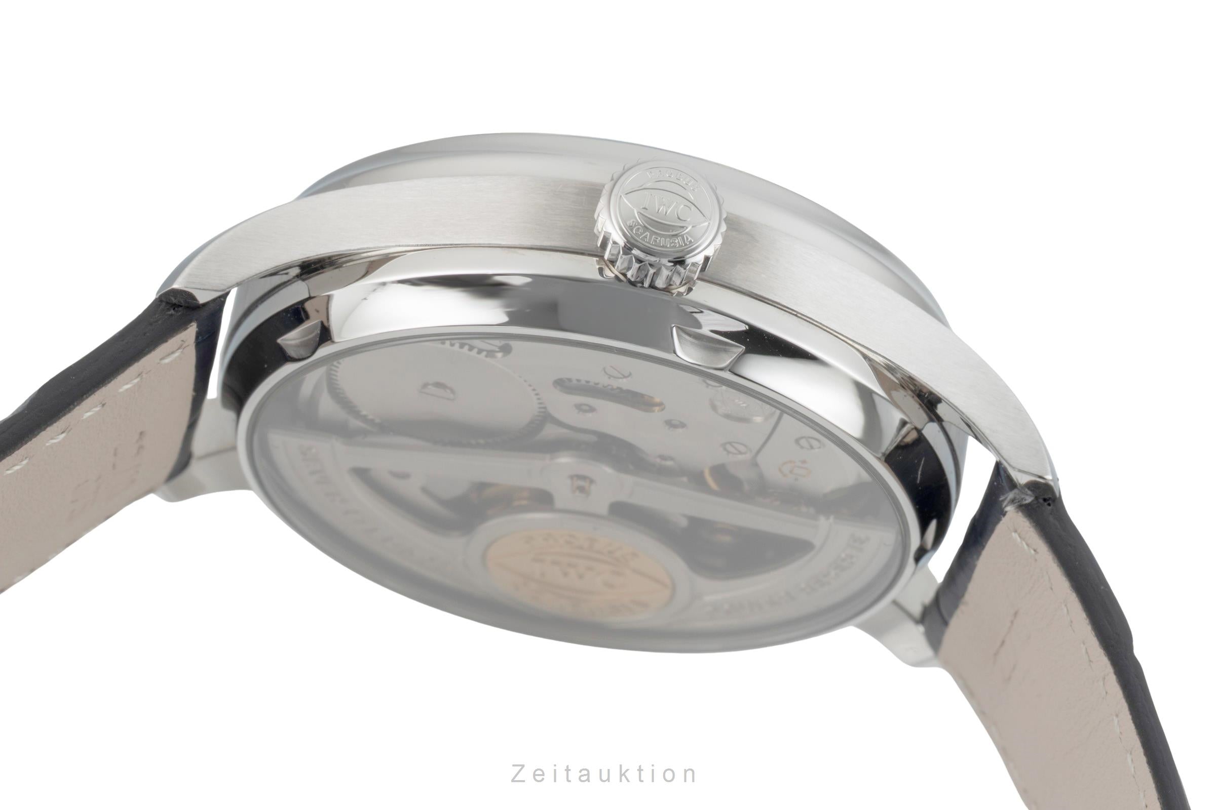 IWC Portugieser acciaio automatismo orologio da uomo IW500107 LP: 14000EUR  [2601764]