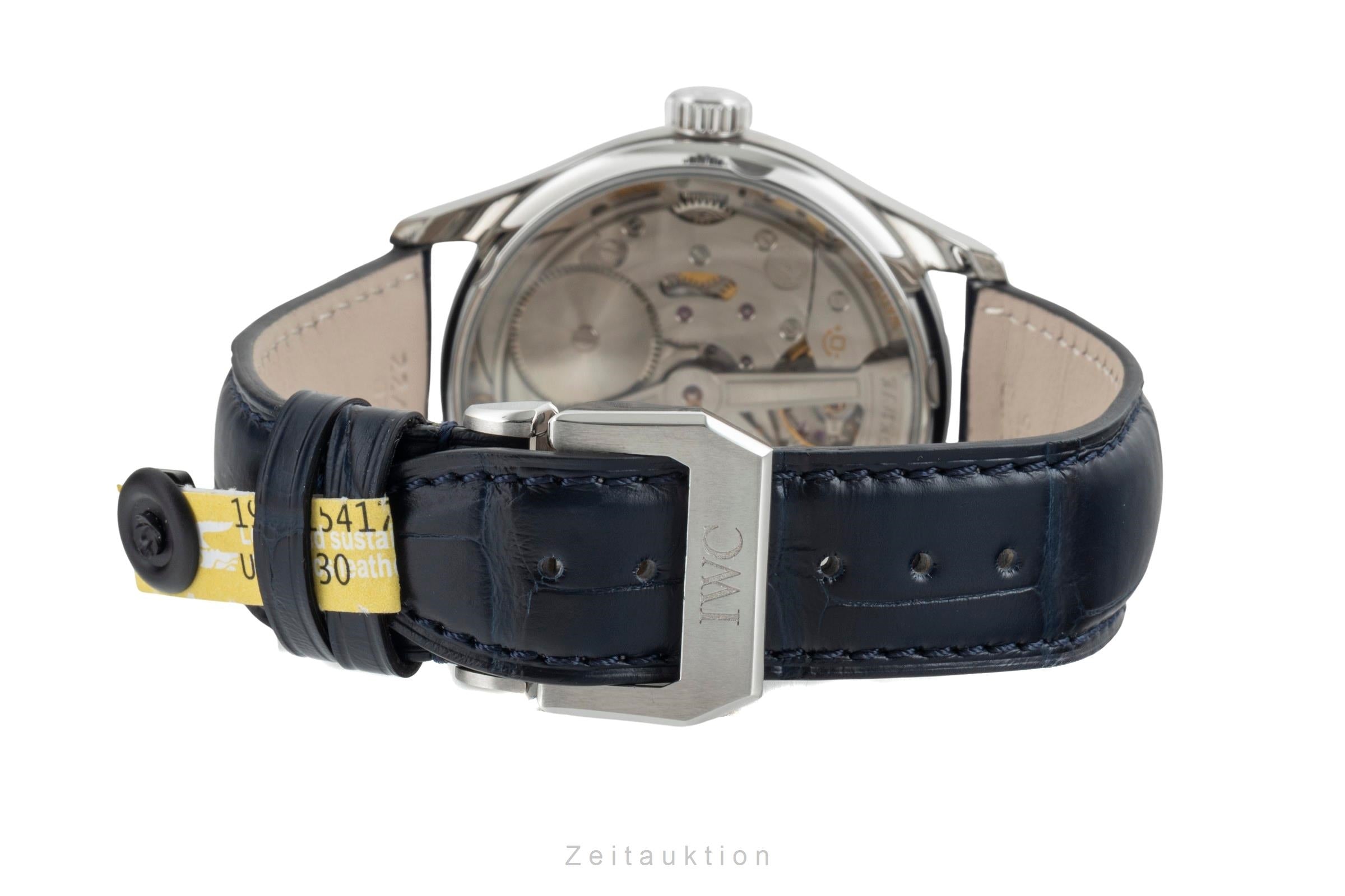 IWC Portugieser acciaio automatismo orologio da uomo IW500107 LP: 14000EUR  [2601764]