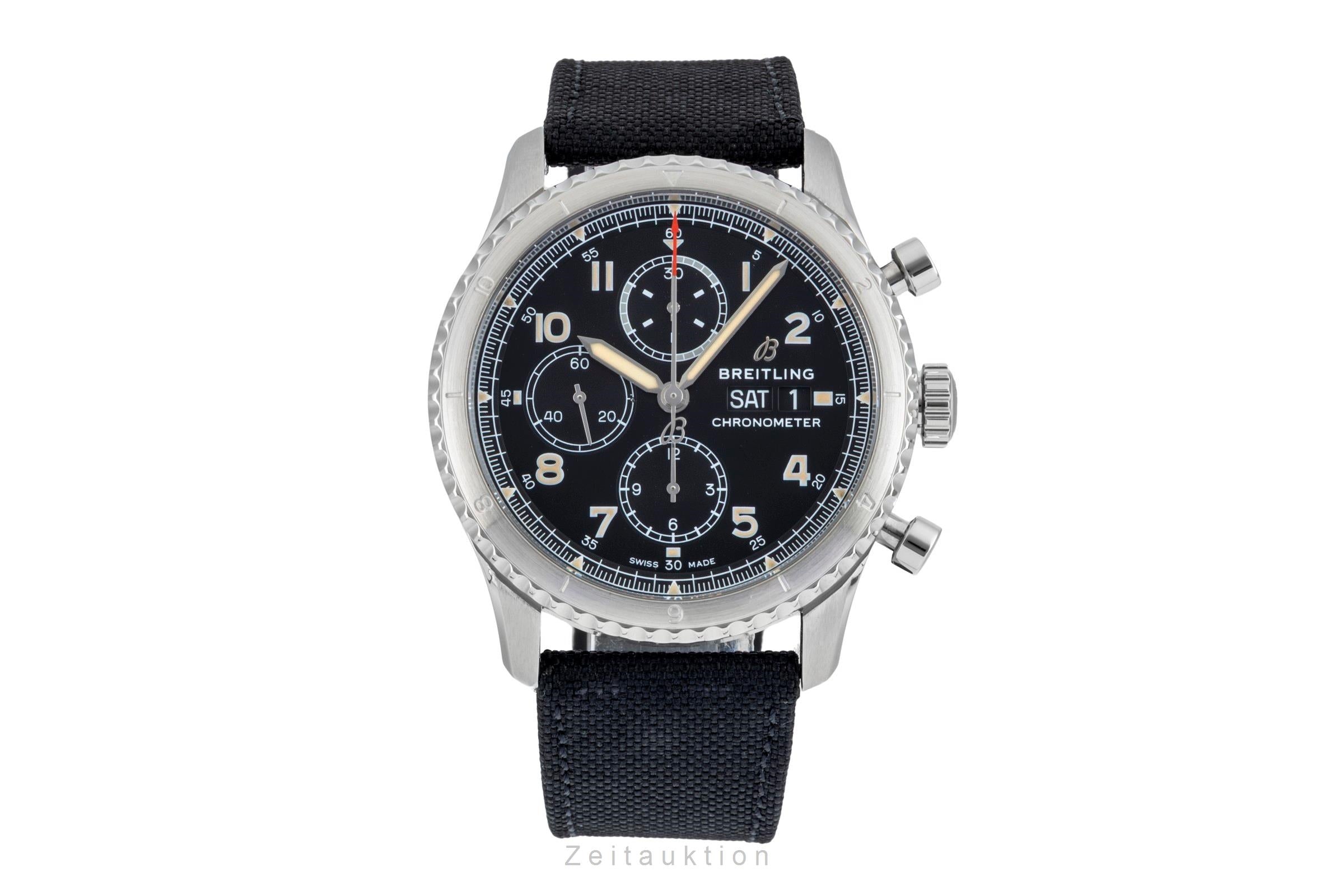 Breitling Aviator 8 cronografo acciaio automatismo orologio da uomo A13316  [2601766]