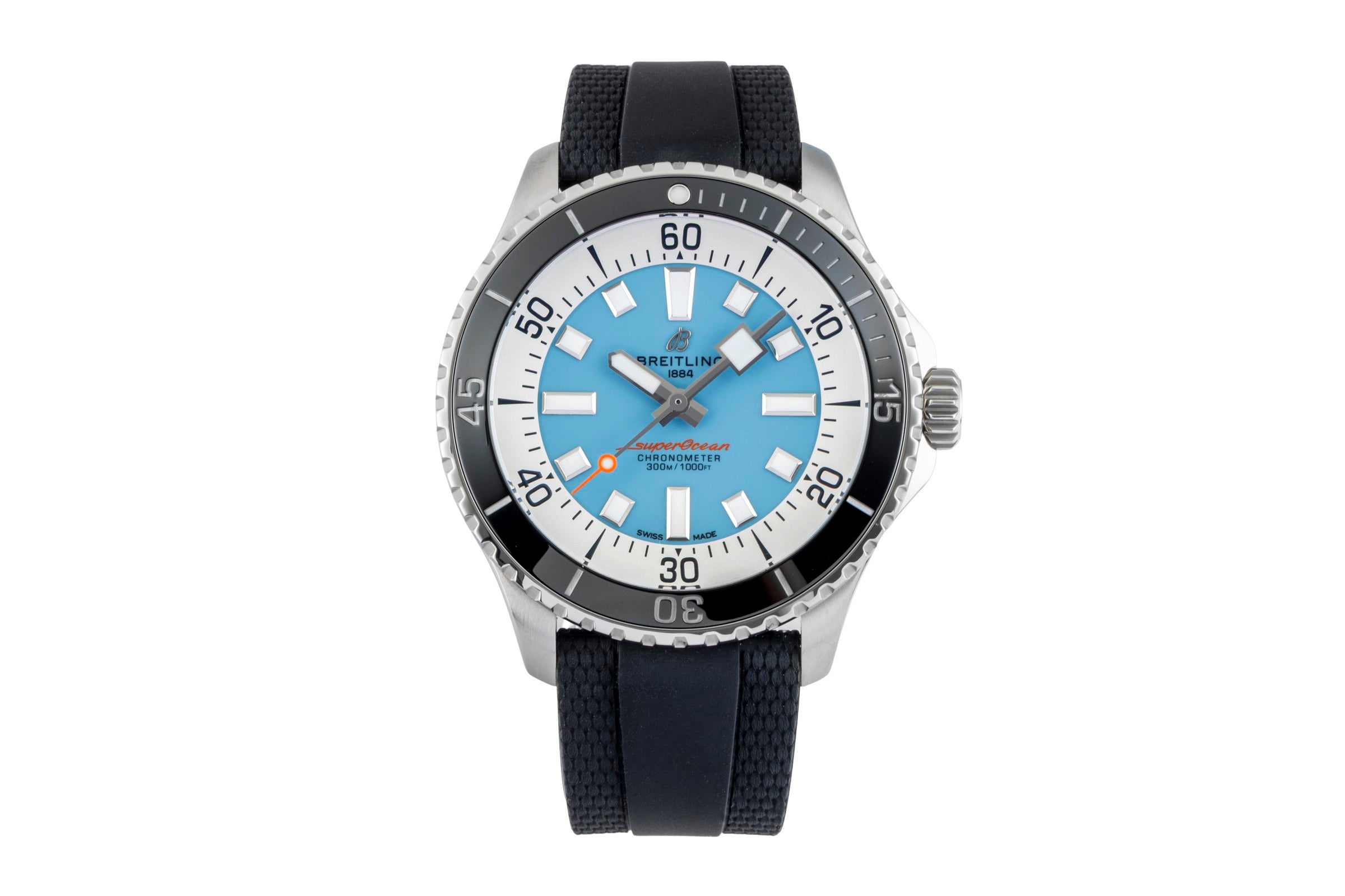 Breitling Superocean steel automatic men's watch A173763A1C1S1 Limited  [2601768]
