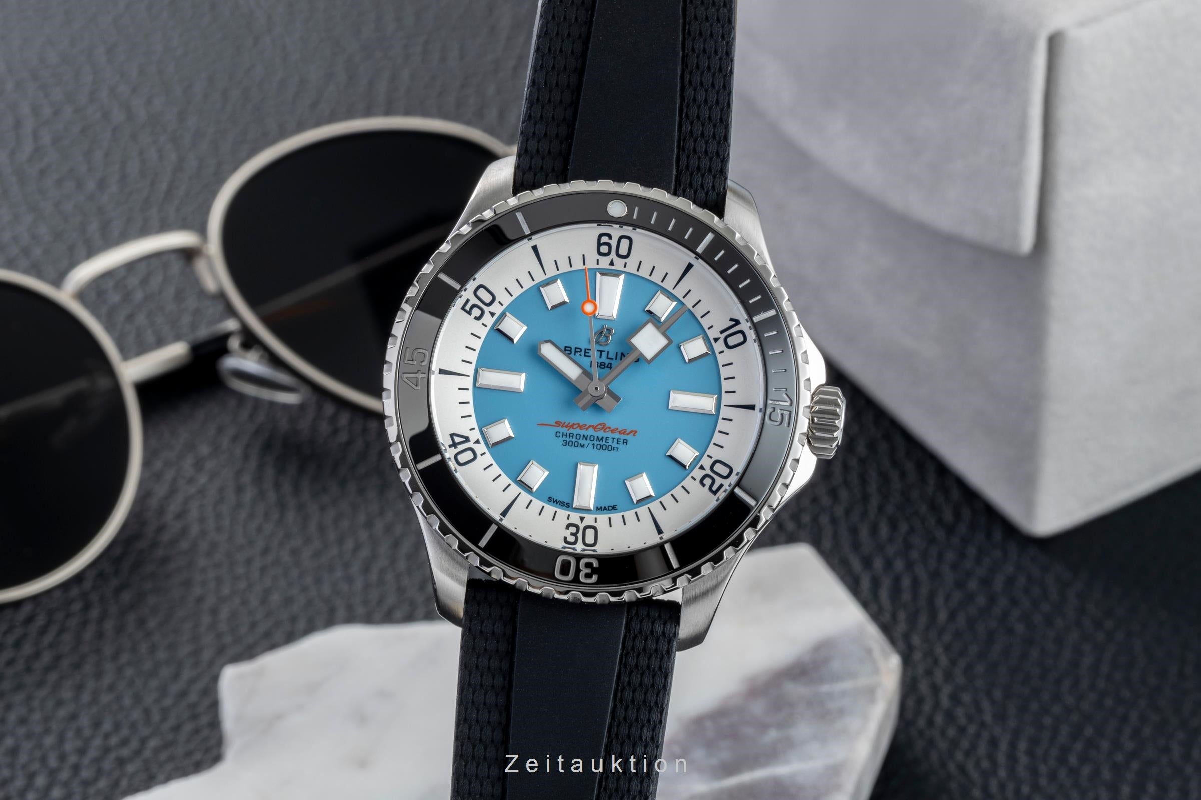 Breitling Superocean steel automatic men's watch A173763A1C1S1 Limited  [2601768]