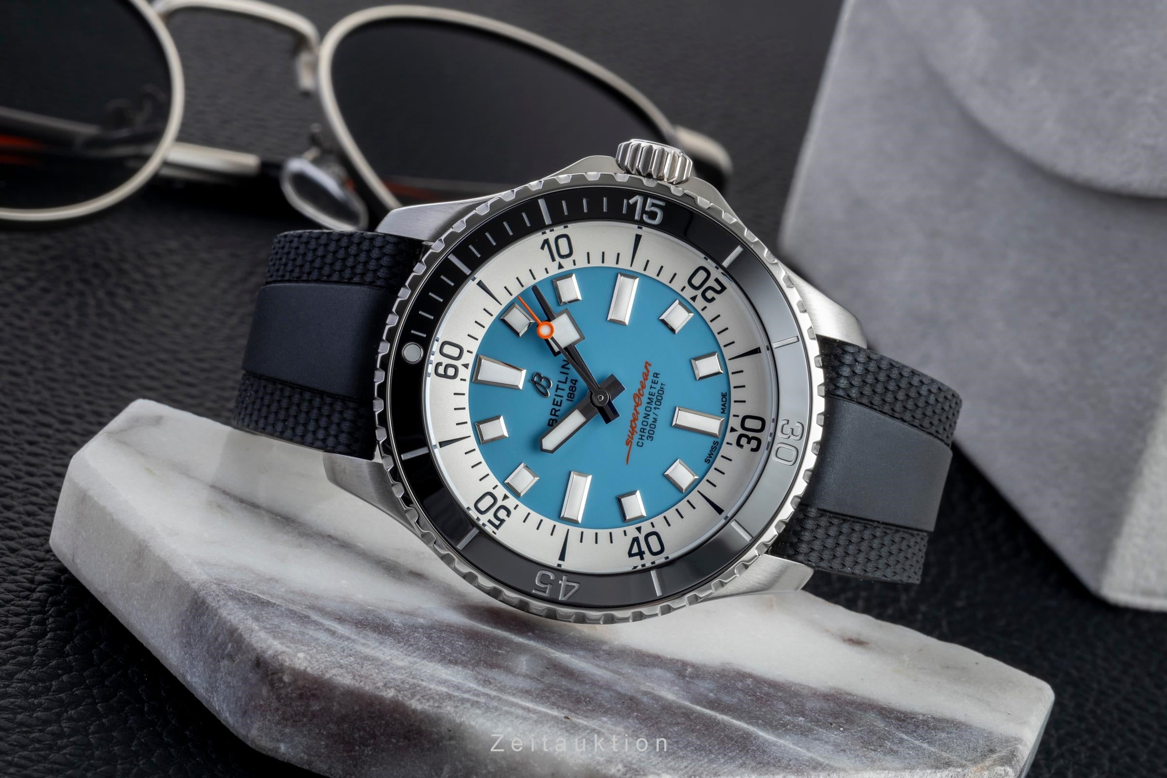 Breitling Superocean steel automatic Kal. B17 Ref. A173763A1C1S1
