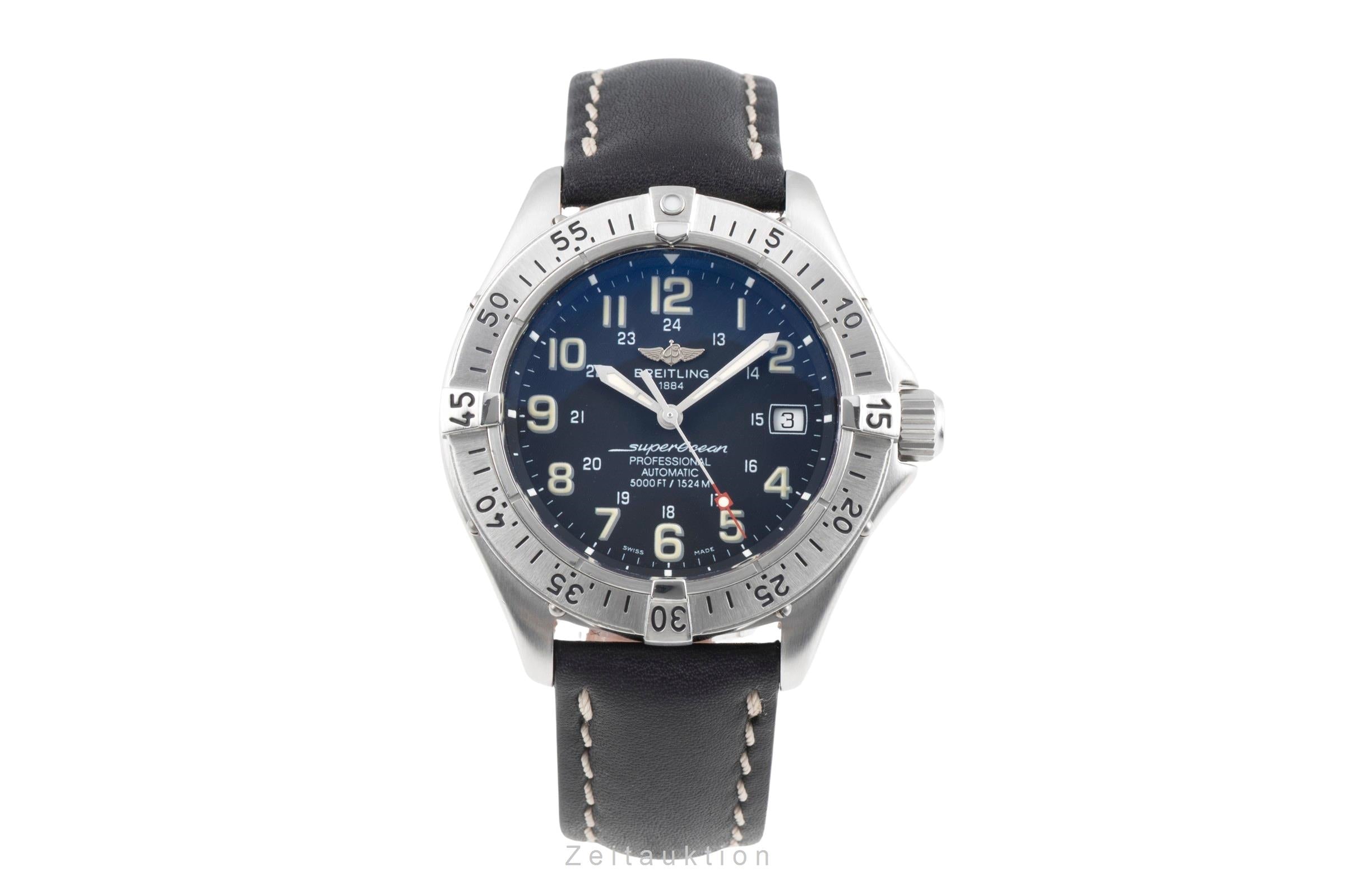 Breitling Superocean steel automatic men's watch A17345  [2601769]